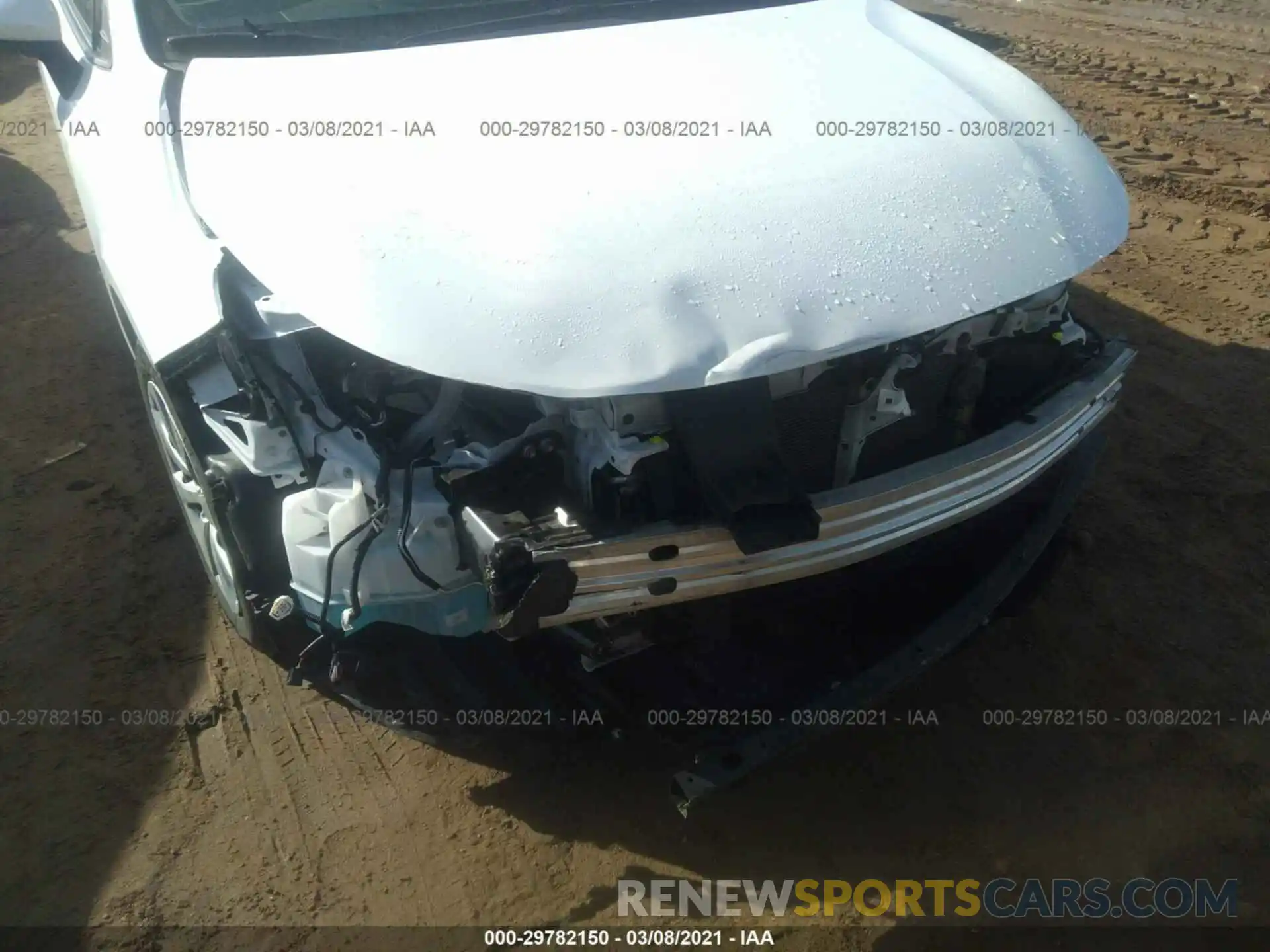 6 Photograph of a damaged car 5YFEPMAE2MP178491 TOYOTA COROLLA 2021