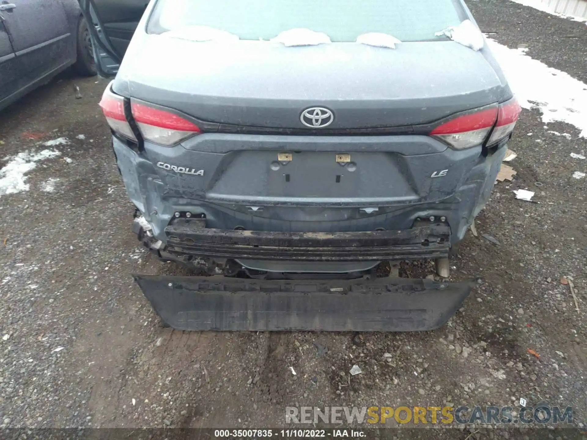 6 Photograph of a damaged car 5YFEPMAE2MP178538 TOYOTA COROLLA 2021