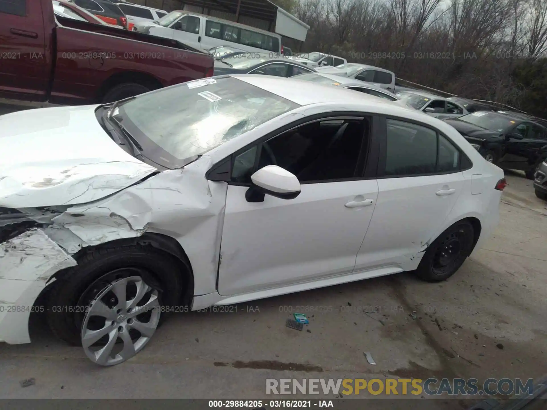 6 Photograph of a damaged car 5YFEPMAE2MP178829 TOYOTA COROLLA 2021