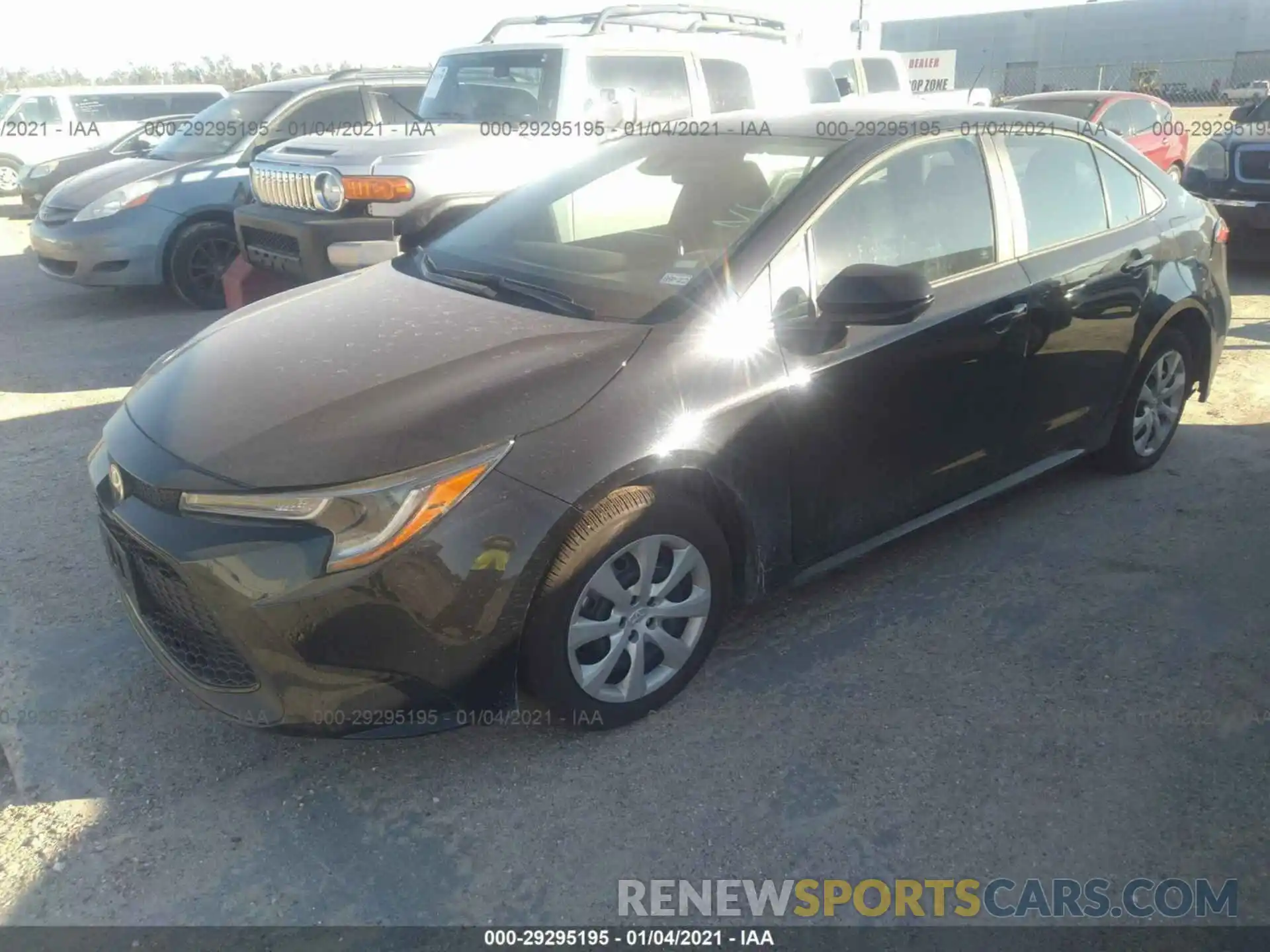 2 Photograph of a damaged car 5YFEPMAE2MP179284 TOYOTA COROLLA 2021