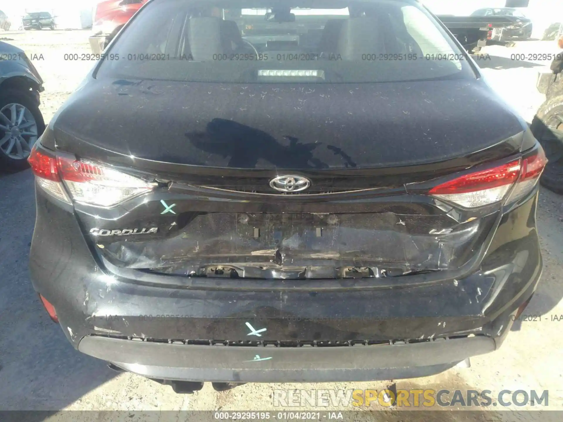 6 Photograph of a damaged car 5YFEPMAE2MP179284 TOYOTA COROLLA 2021