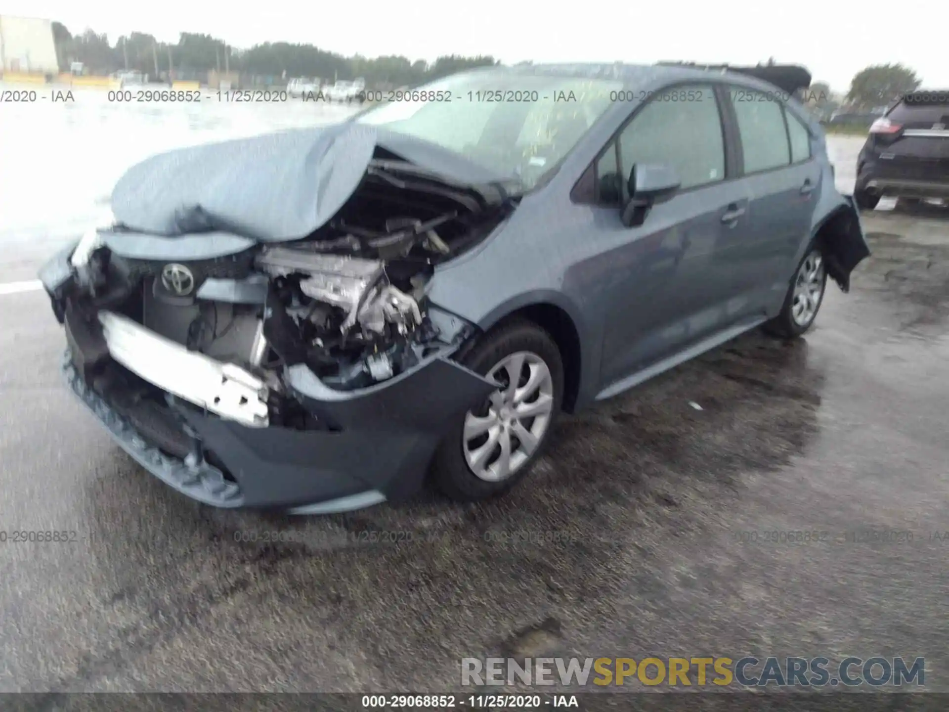 2 Photograph of a damaged car 5YFEPMAE2MP180645 TOYOTA COROLLA 2021