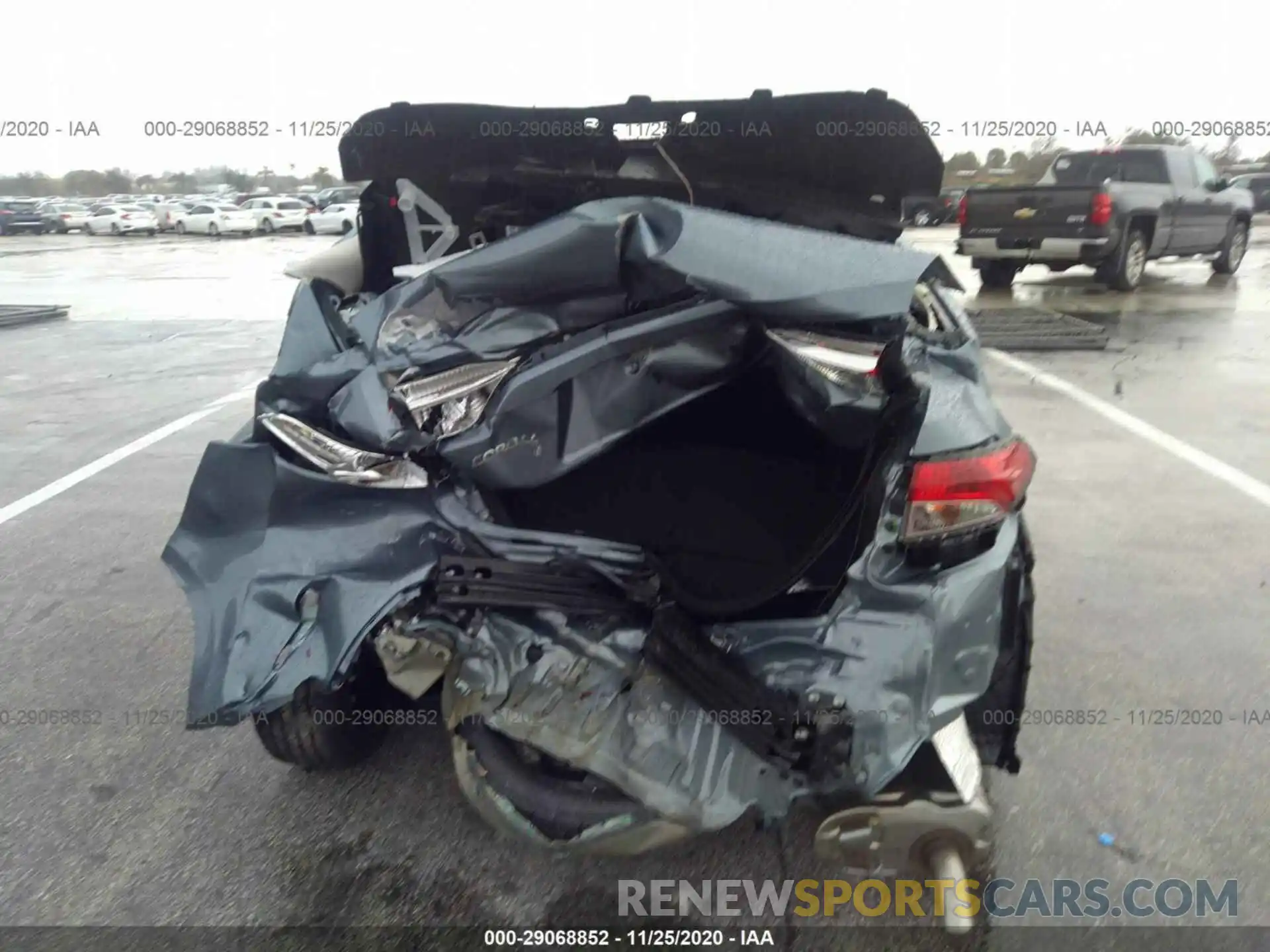 6 Photograph of a damaged car 5YFEPMAE2MP180645 TOYOTA COROLLA 2021