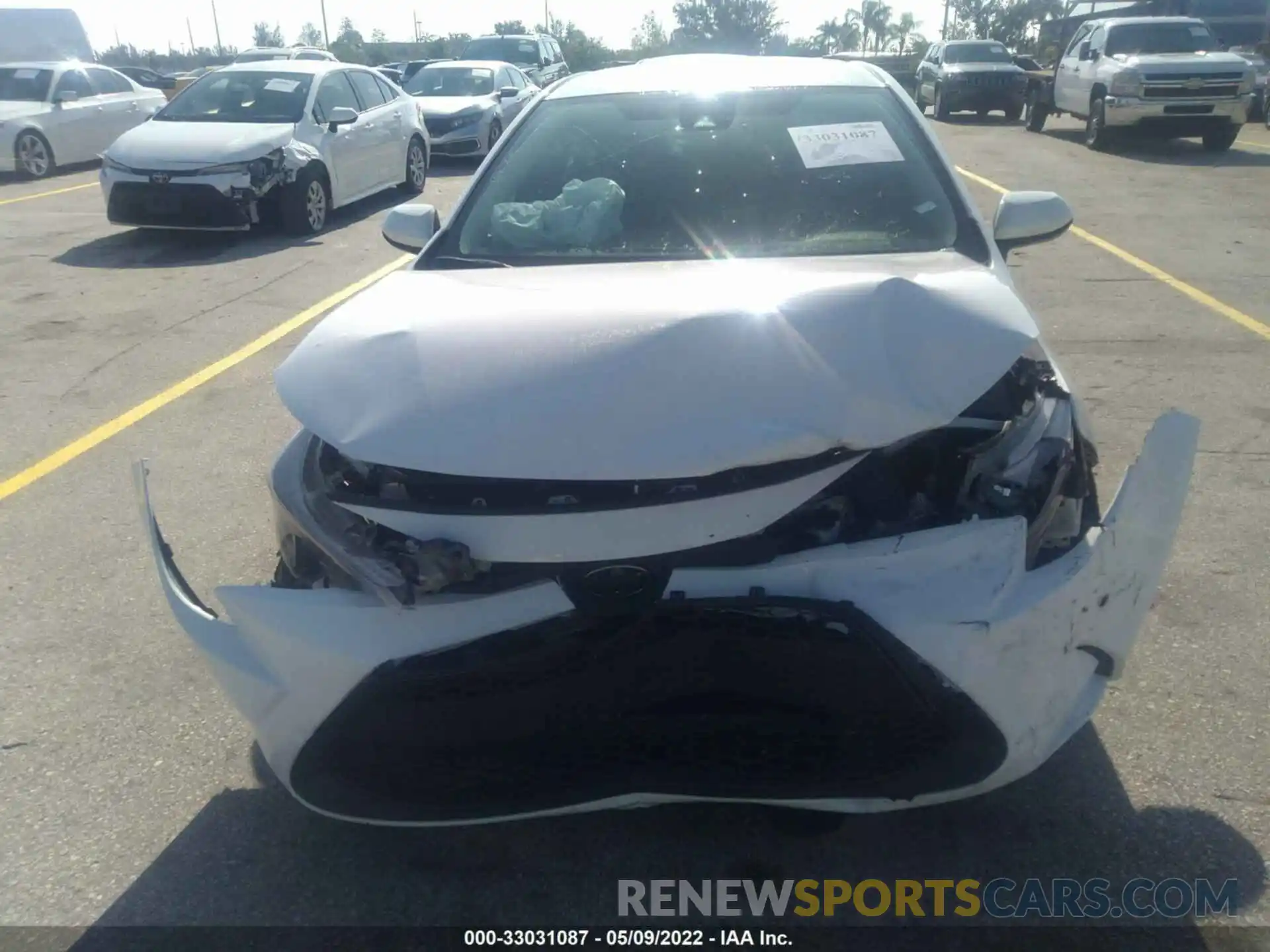 6 Photograph of a damaged car 5YFEPMAE2MP182282 TOYOTA COROLLA 2021