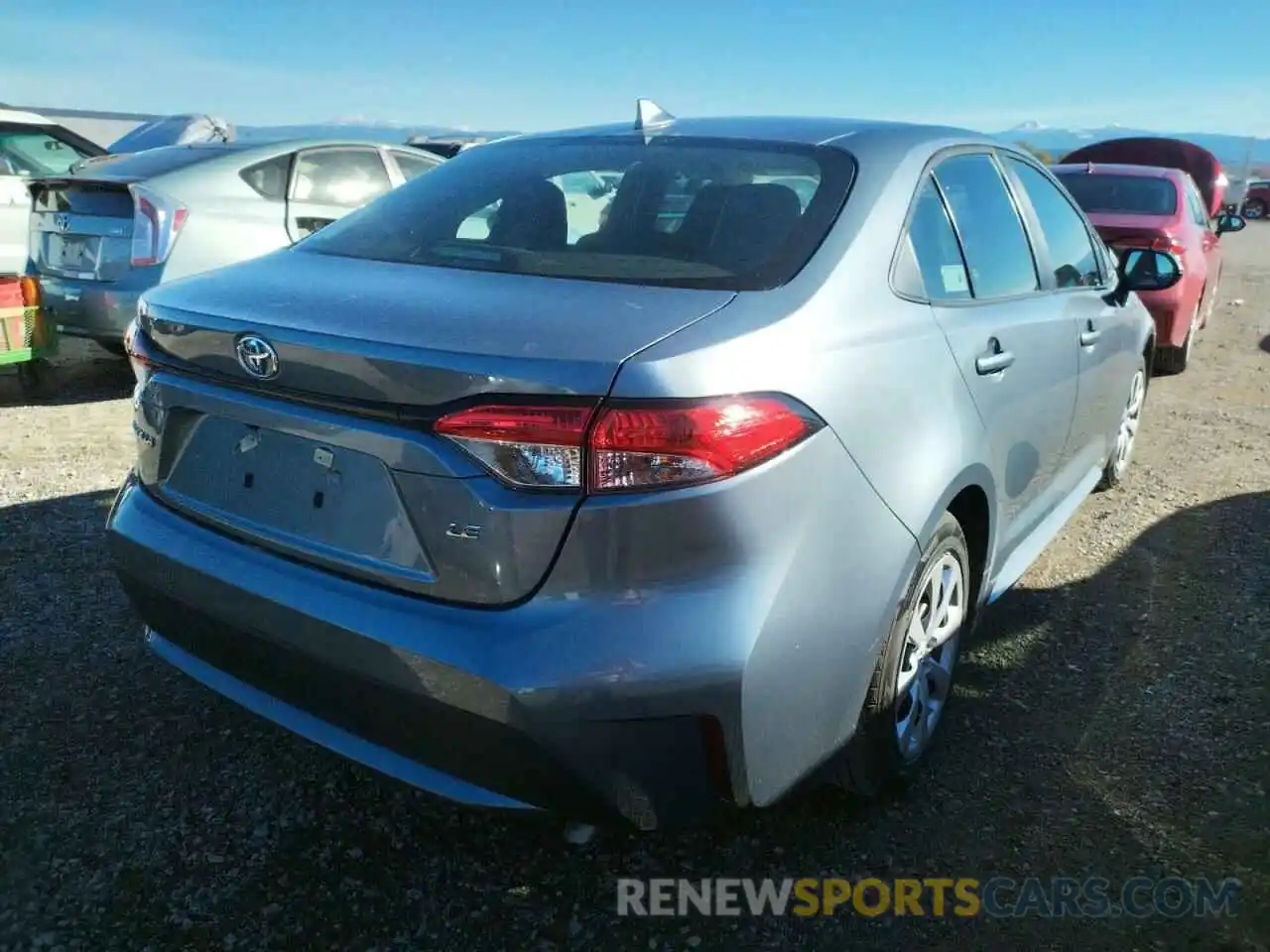 4 Photograph of a damaged car 5YFEPMAE2MP182752 TOYOTA COROLLA 2021