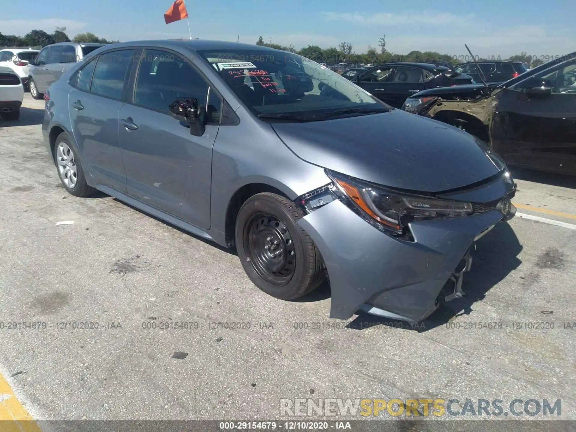 1 Photograph of a damaged car 5YFEPMAE2MP185182 TOYOTA COROLLA 2021