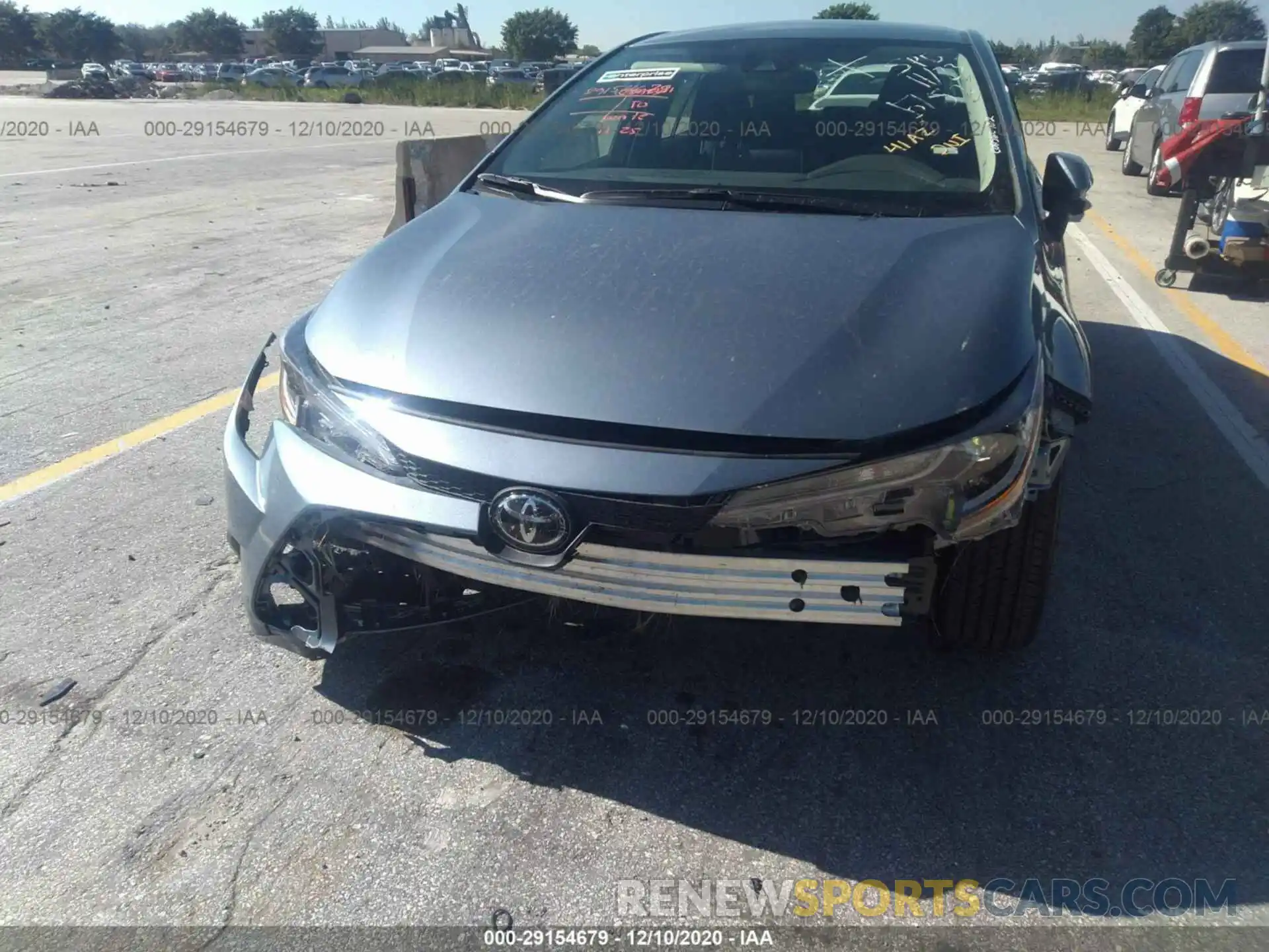 6 Photograph of a damaged car 5YFEPMAE2MP185182 TOYOTA COROLLA 2021