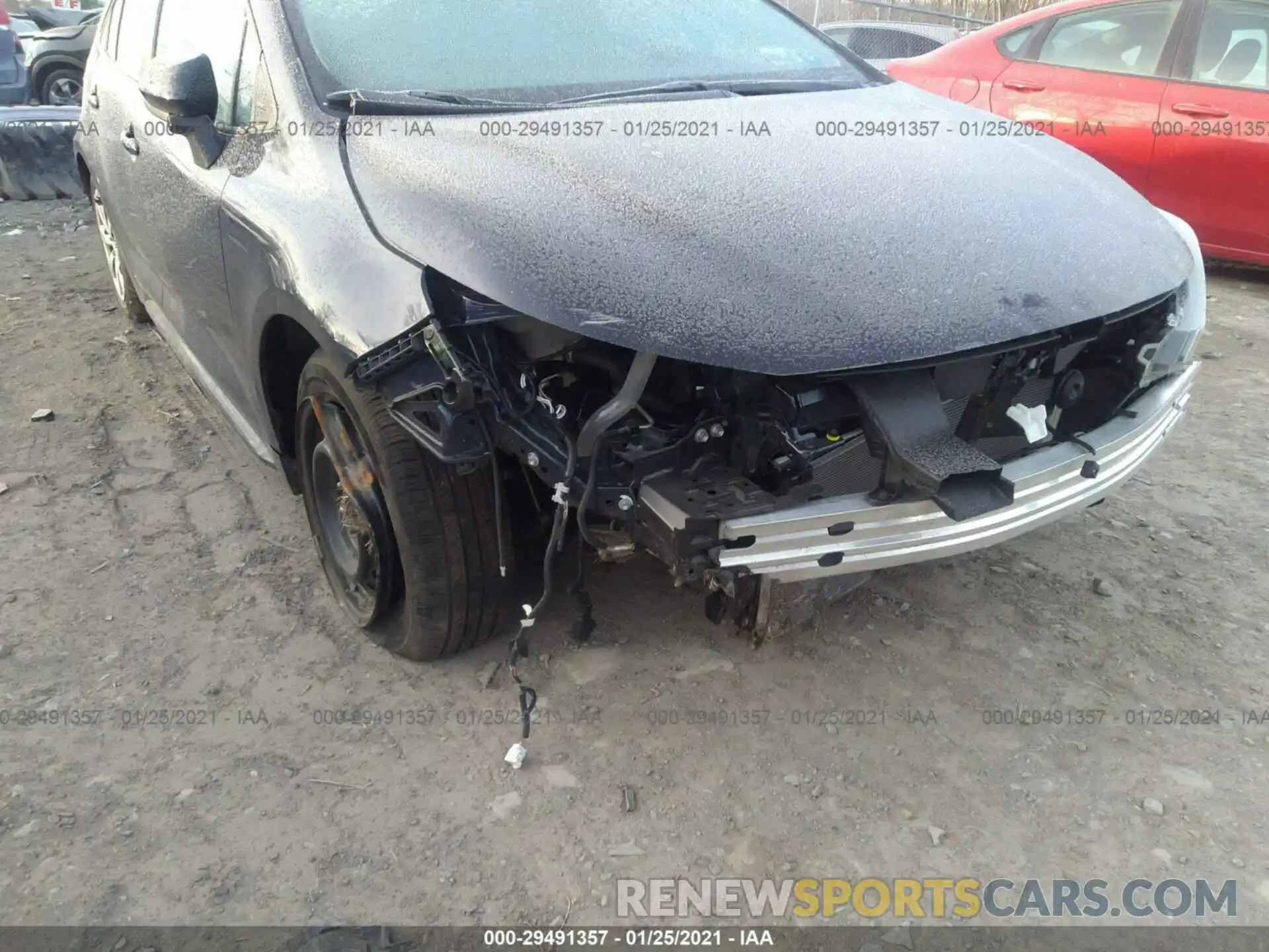 6 Photograph of a damaged car 5YFEPMAE2MP186543 TOYOTA COROLLA 2021