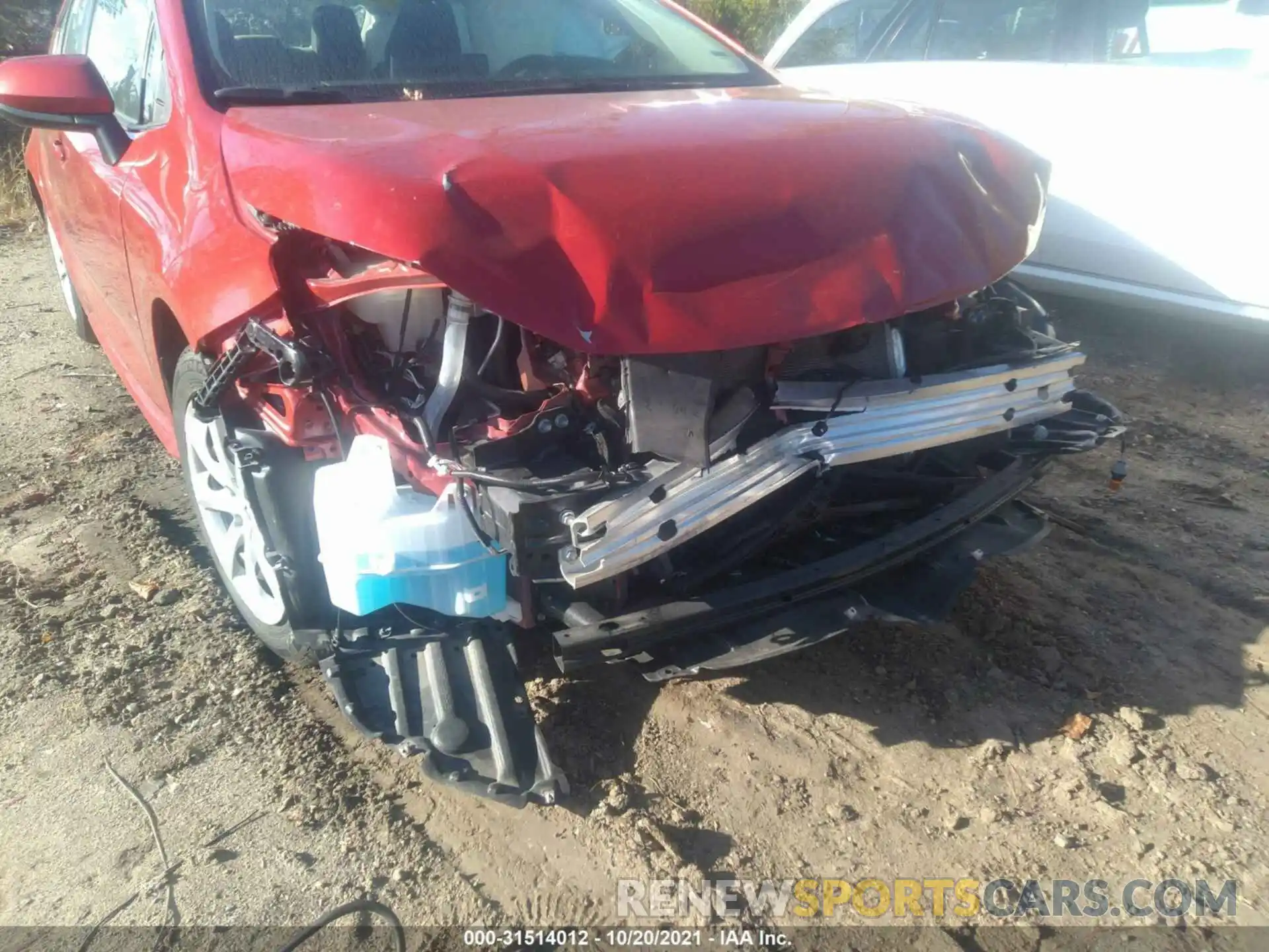 6 Photograph of a damaged car 5YFEPMAE2MP187675 TOYOTA COROLLA 2021