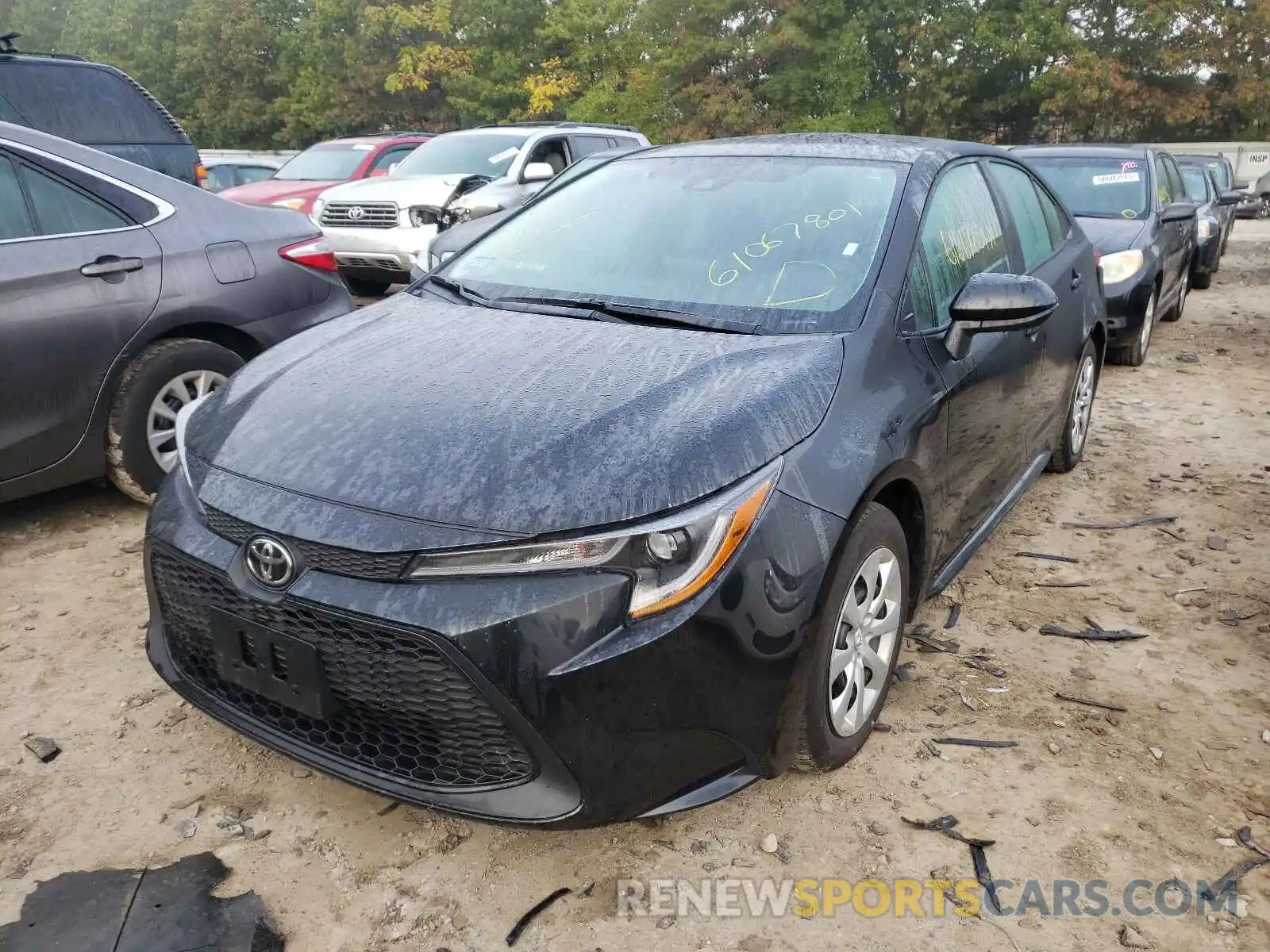 2 Photograph of a damaged car 5YFEPMAE2MP190706 TOYOTA COROLLA 2021