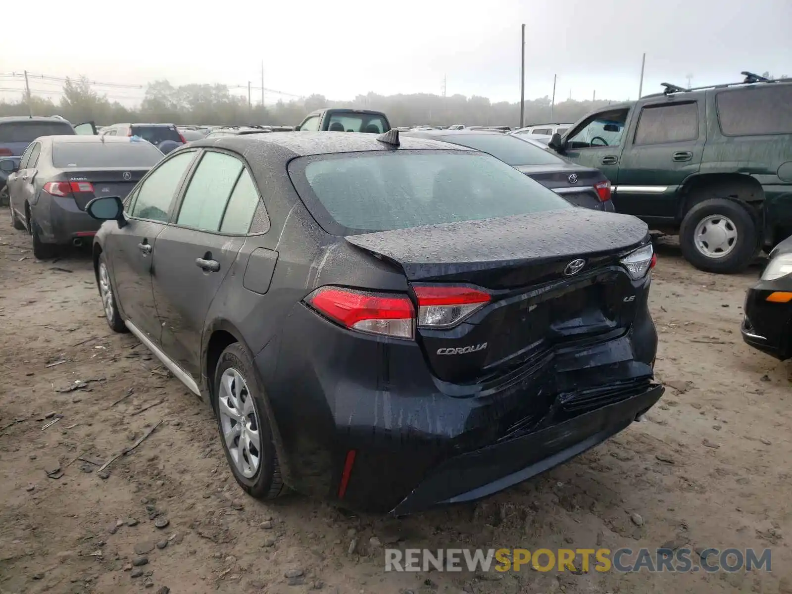 3 Photograph of a damaged car 5YFEPMAE2MP190706 TOYOTA COROLLA 2021