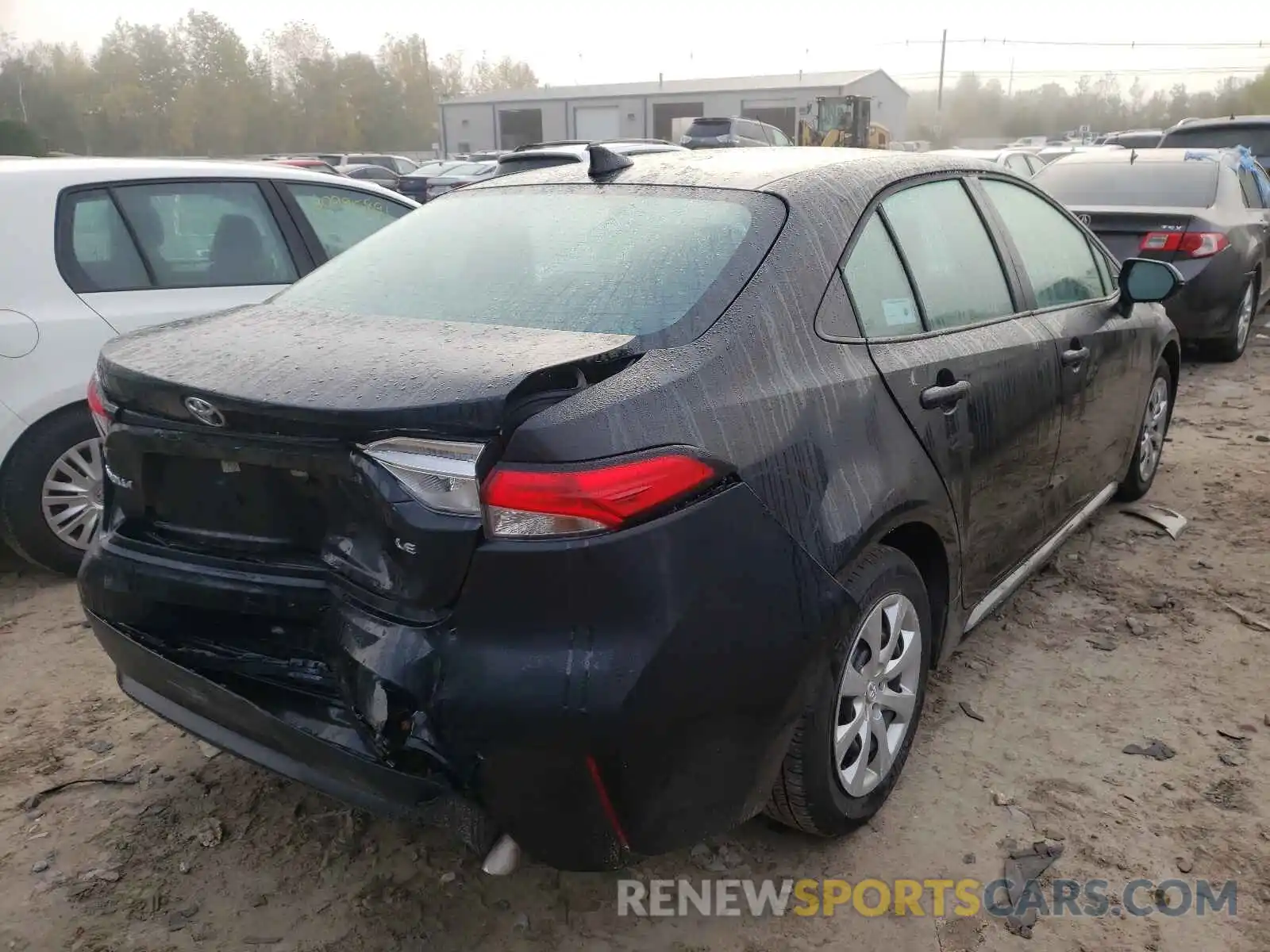 4 Photograph of a damaged car 5YFEPMAE2MP190706 TOYOTA COROLLA 2021