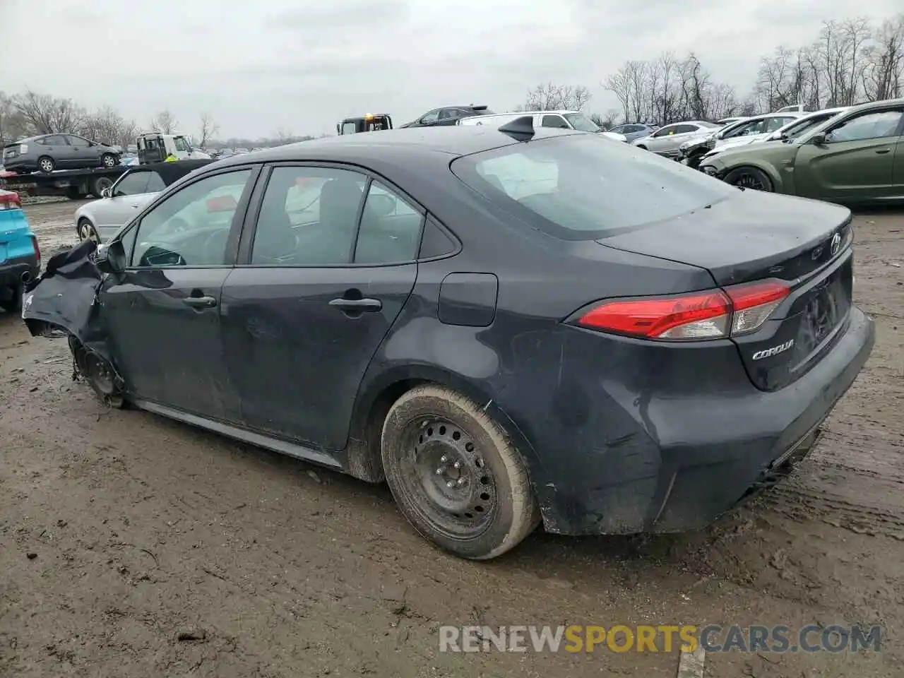 2 Photograph of a damaged car 5YFEPMAE2MP191368 TOYOTA COROLLA 2021