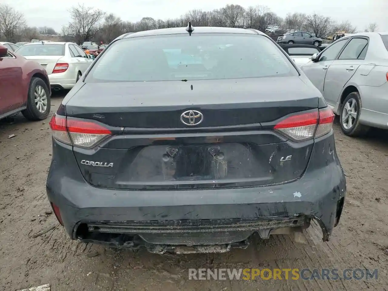 6 Photograph of a damaged car 5YFEPMAE2MP191368 TOYOTA COROLLA 2021