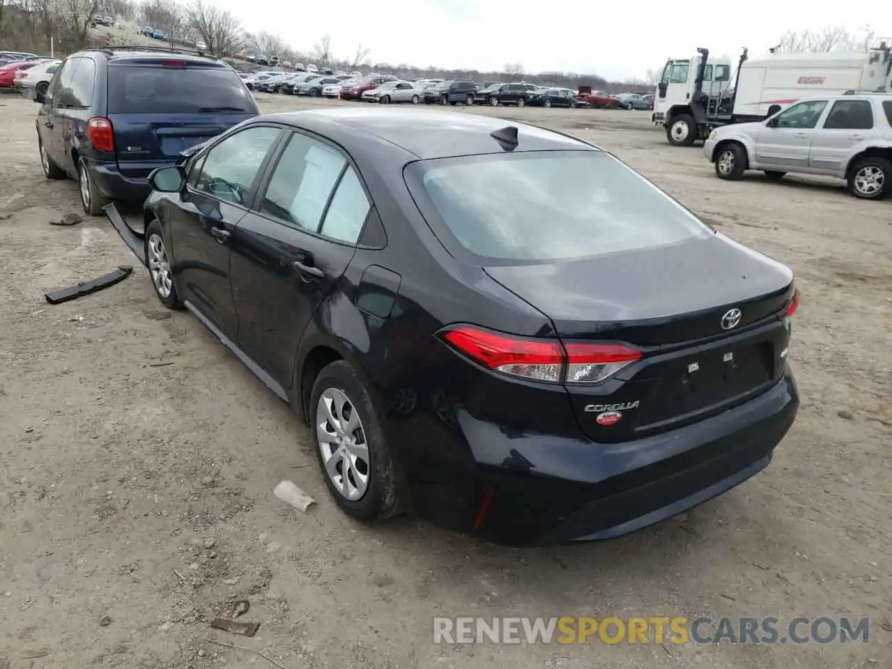 3 Photograph of a damaged car 5YFEPMAE2MP191399 TOYOTA COROLLA 2021