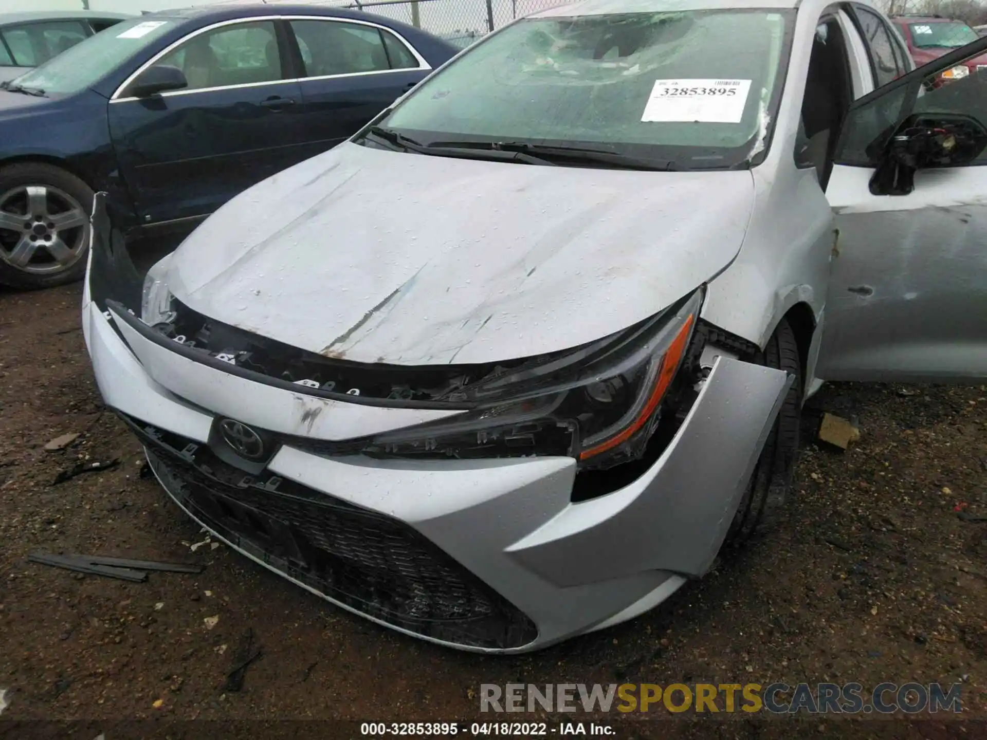 6 Photograph of a damaged car 5YFEPMAE2MP191631 TOYOTA COROLLA 2021