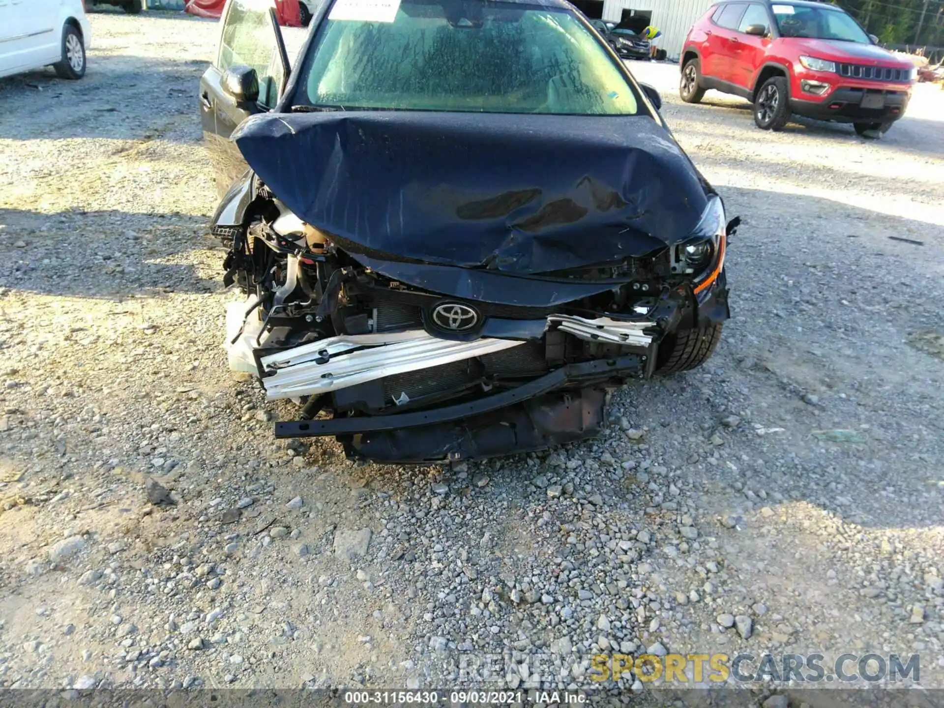 6 Photograph of a damaged car 5YFEPMAE2MP191967 TOYOTA COROLLA 2021