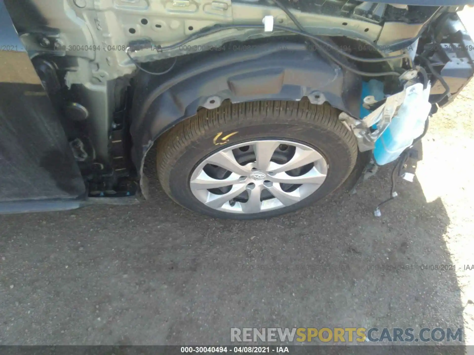 15 Photograph of a damaged car 5YFEPMAE2MP193685 TOYOTA COROLLA 2021