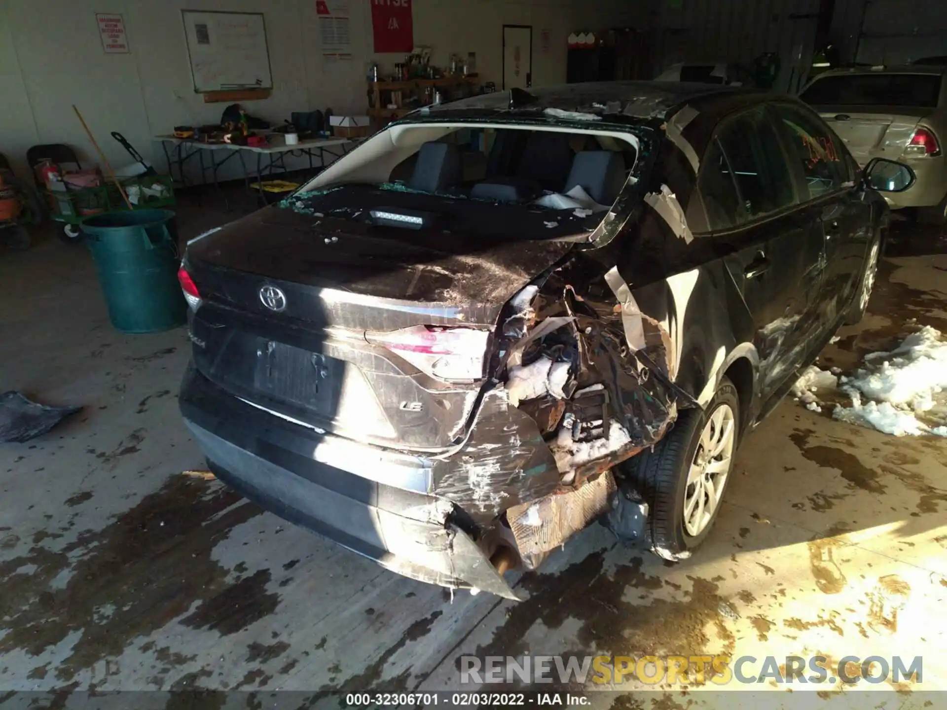 6 Photograph of a damaged car 5YFEPMAE2MP193721 TOYOTA COROLLA 2021