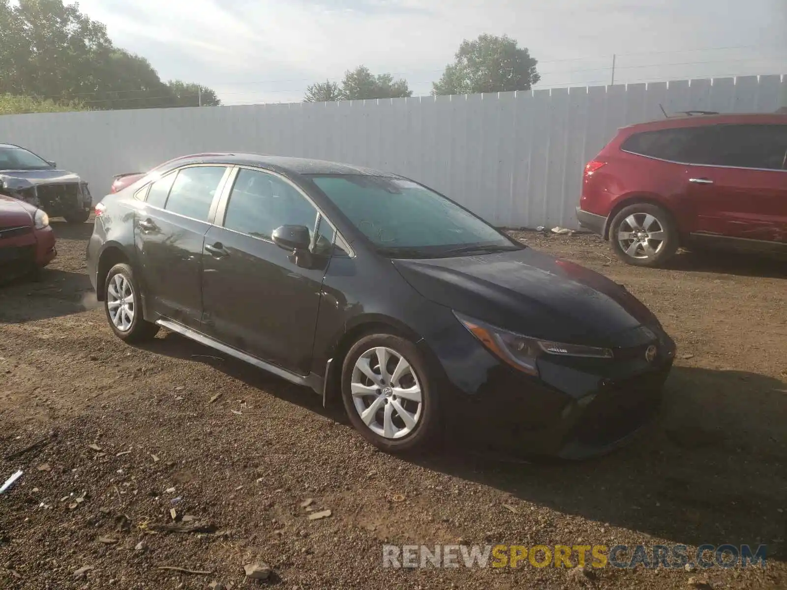 1 Photograph of a damaged car 5YFEPMAE2MP194125 TOYOTA COROLLA 2021