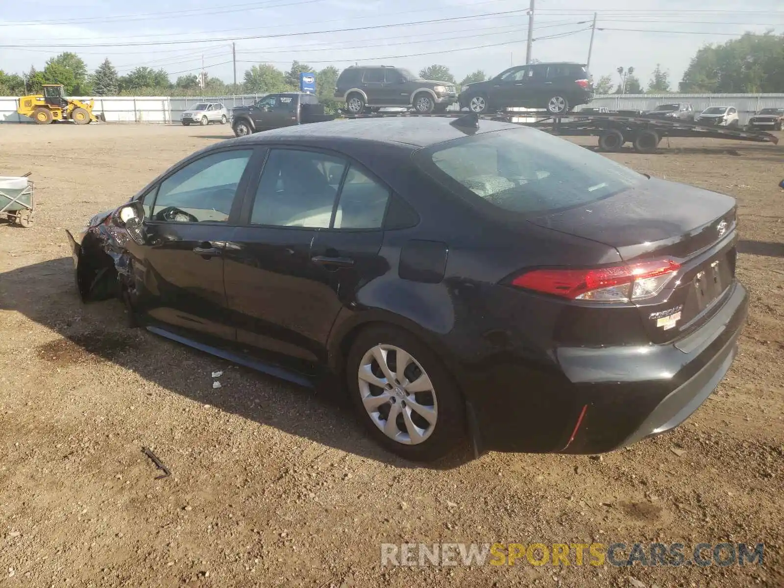 3 Photograph of a damaged car 5YFEPMAE2MP194125 TOYOTA COROLLA 2021