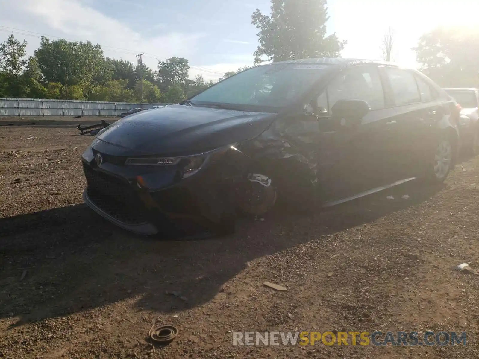 9 Photograph of a damaged car 5YFEPMAE2MP194125 TOYOTA COROLLA 2021