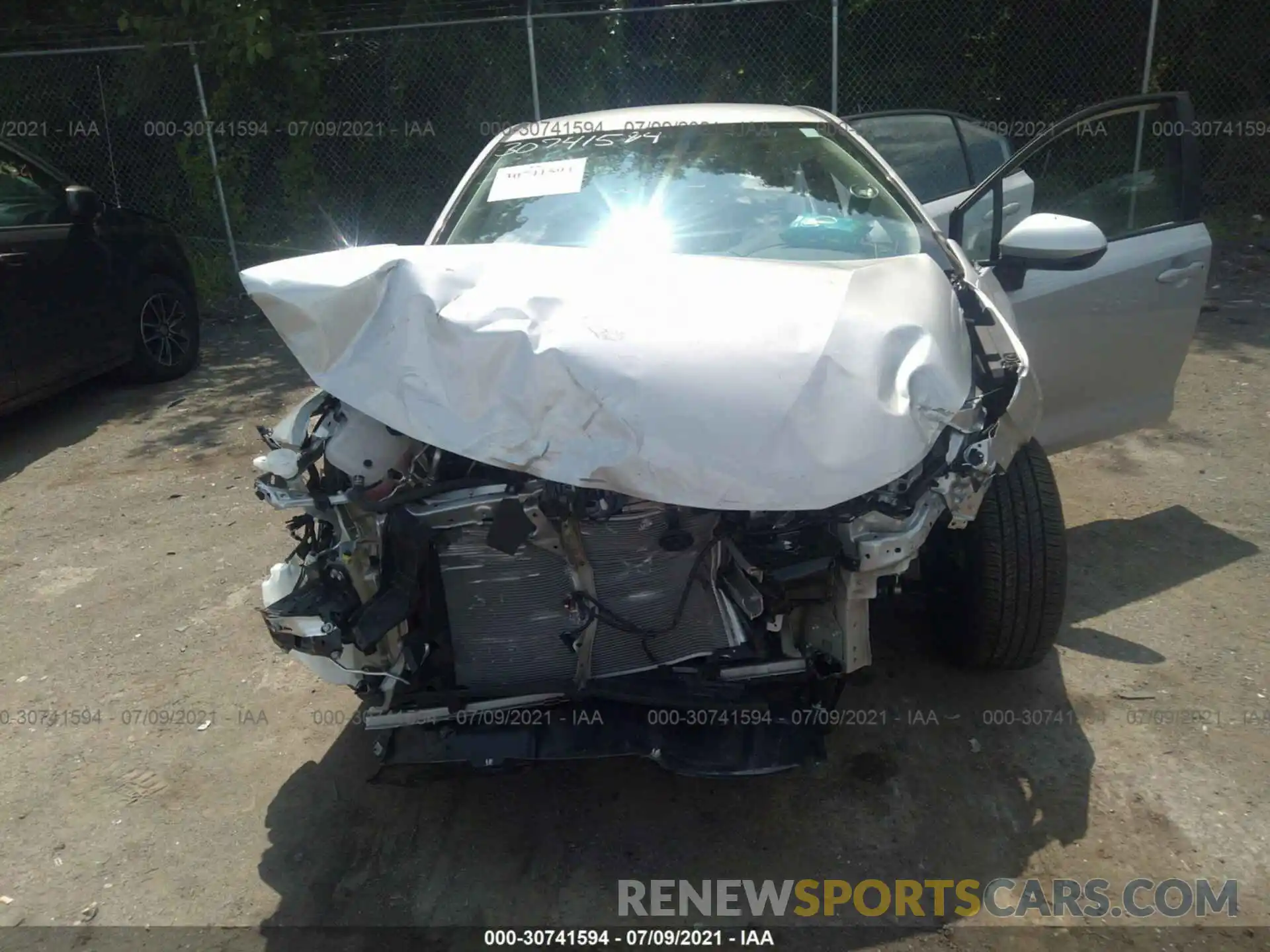 6 Photograph of a damaged car 5YFEPMAE2MP195968 TOYOTA COROLLA 2021