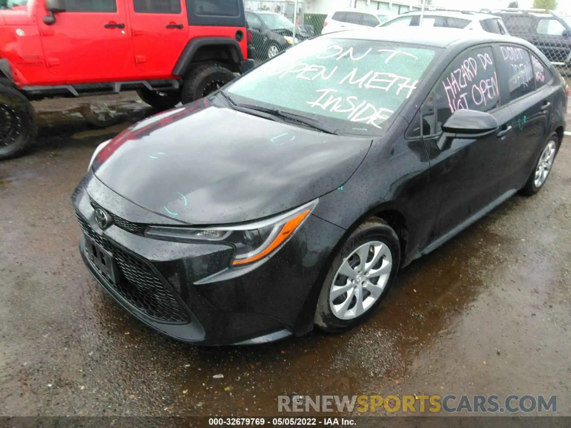 2 Photograph of a damaged car 5YFEPMAE2MP196702 TOYOTA COROLLA 2021