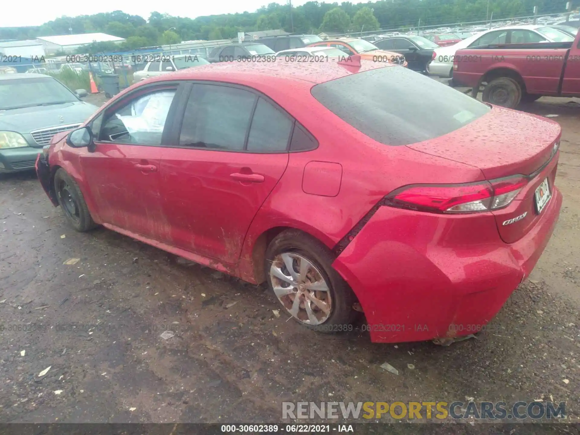 3 Photograph of a damaged car 5YFEPMAE2MP197056 TOYOTA COROLLA 2021