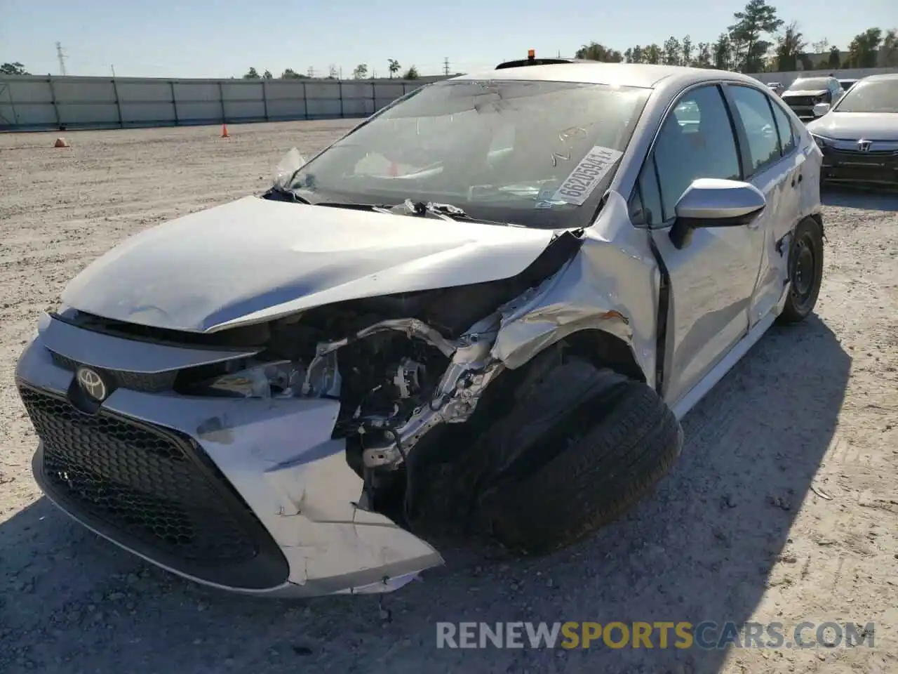 2 Photograph of a damaged car 5YFEPMAE2MP197445 TOYOTA COROLLA 2021