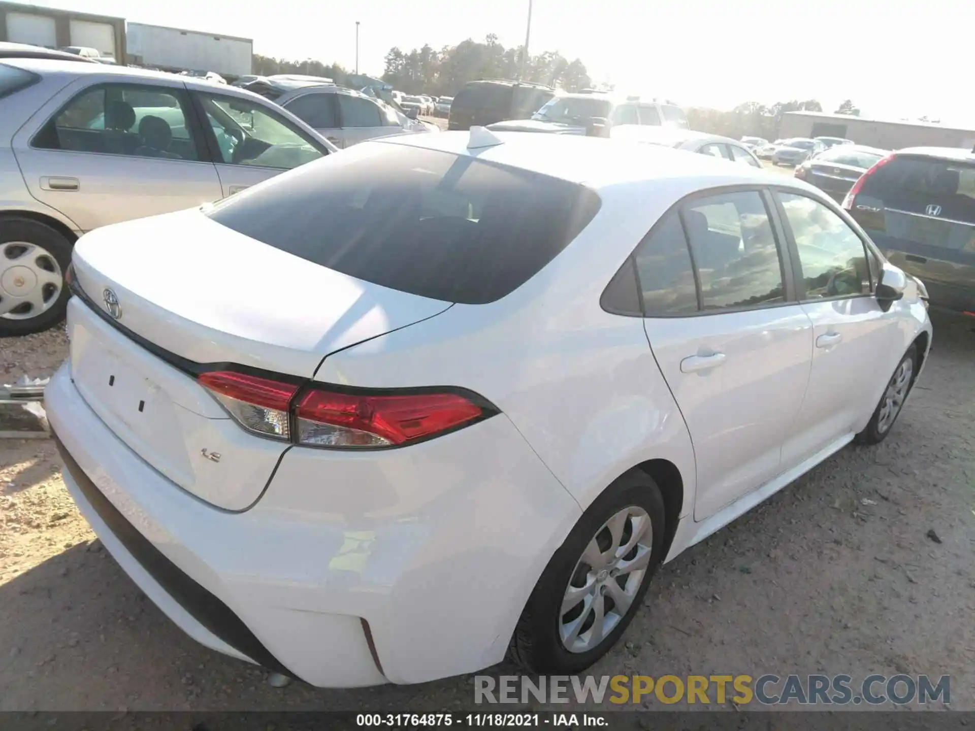 4 Photograph of a damaged car 5YFEPMAE2MP200229 TOYOTA COROLLA 2021