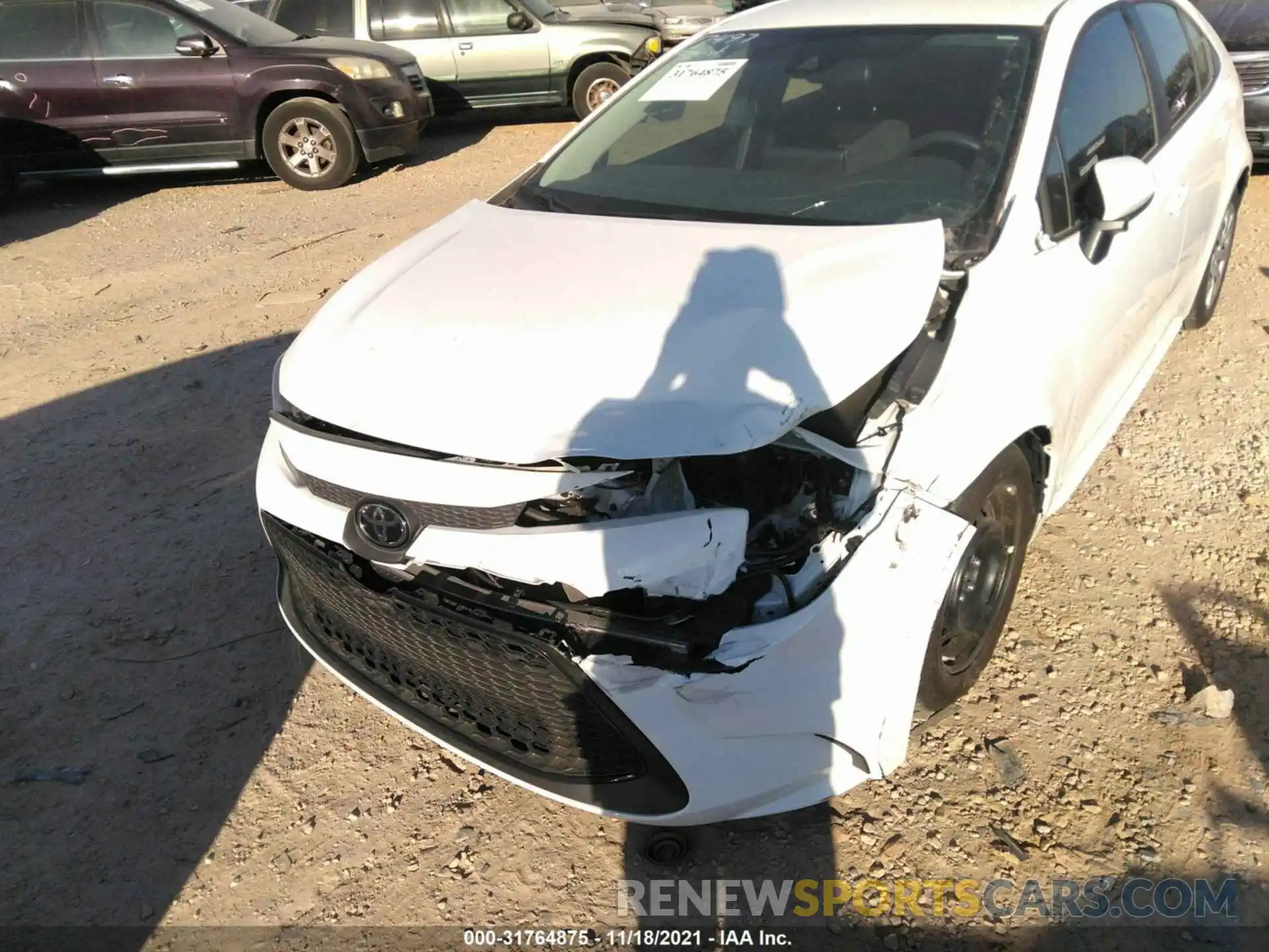 6 Photograph of a damaged car 5YFEPMAE2MP200229 TOYOTA COROLLA 2021