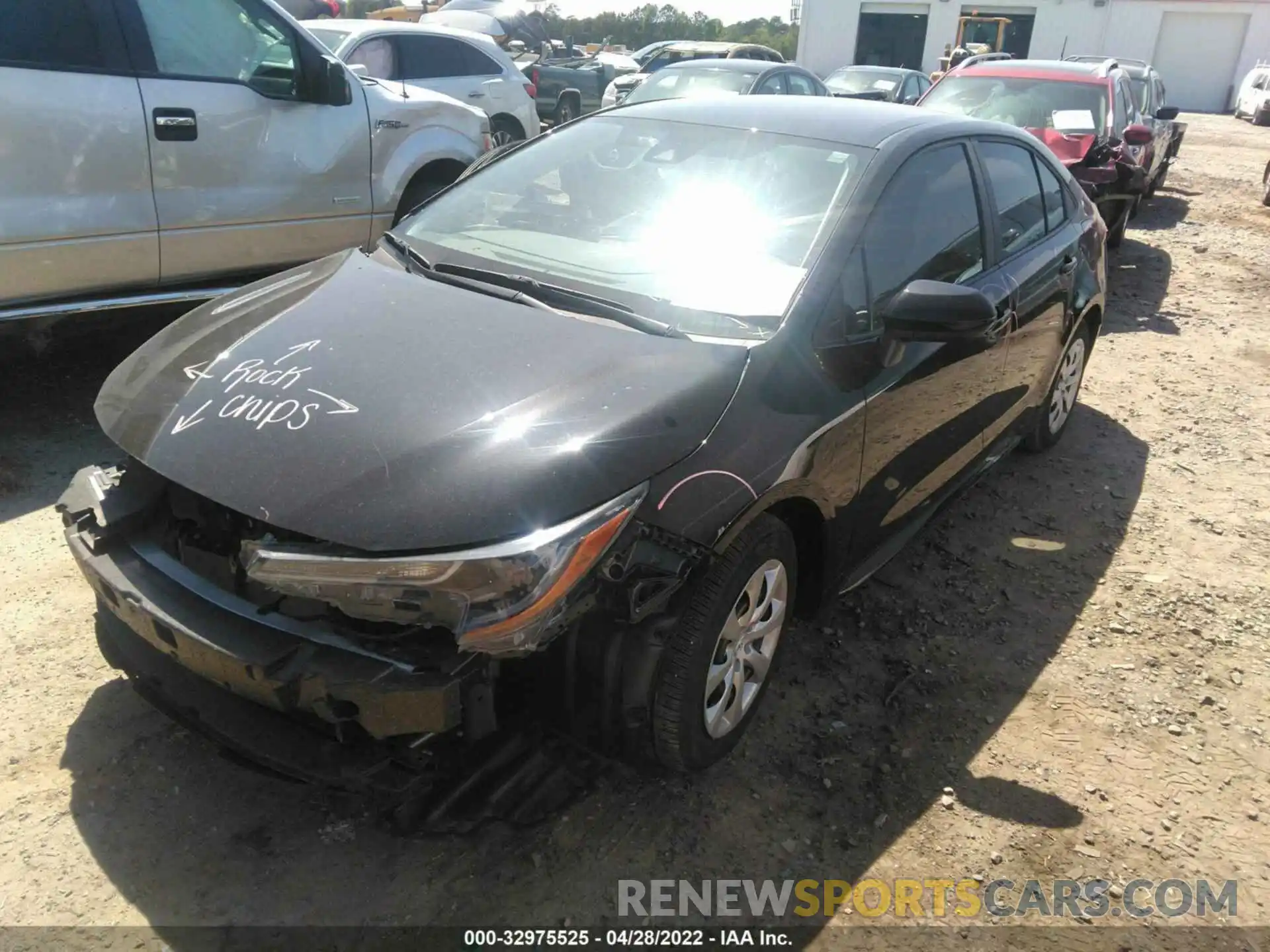 2 Photograph of a damaged car 5YFEPMAE2MP200845 TOYOTA COROLLA 2021