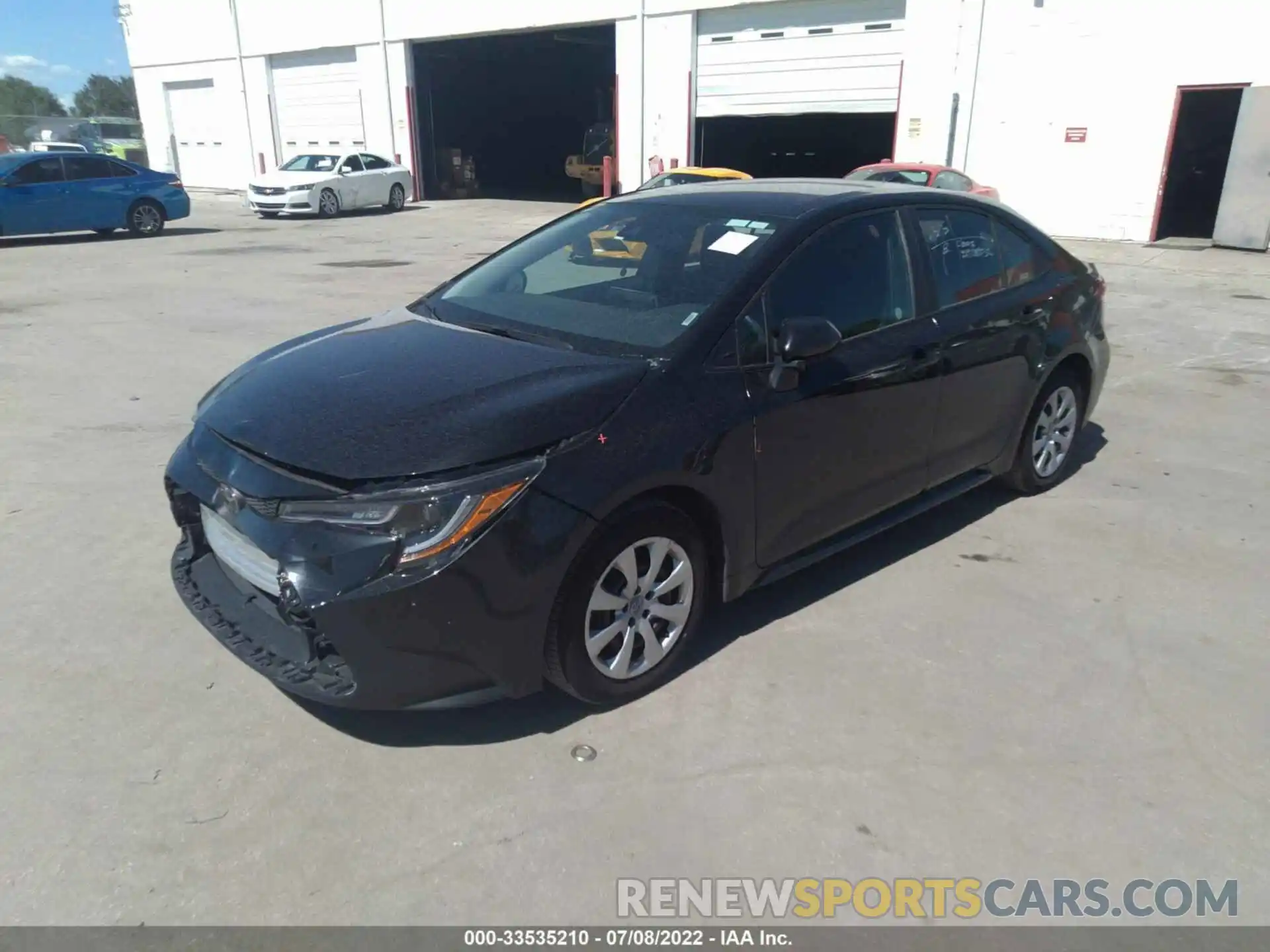 2 Photograph of a damaged car 5YFEPMAE2MP201140 TOYOTA COROLLA 2021