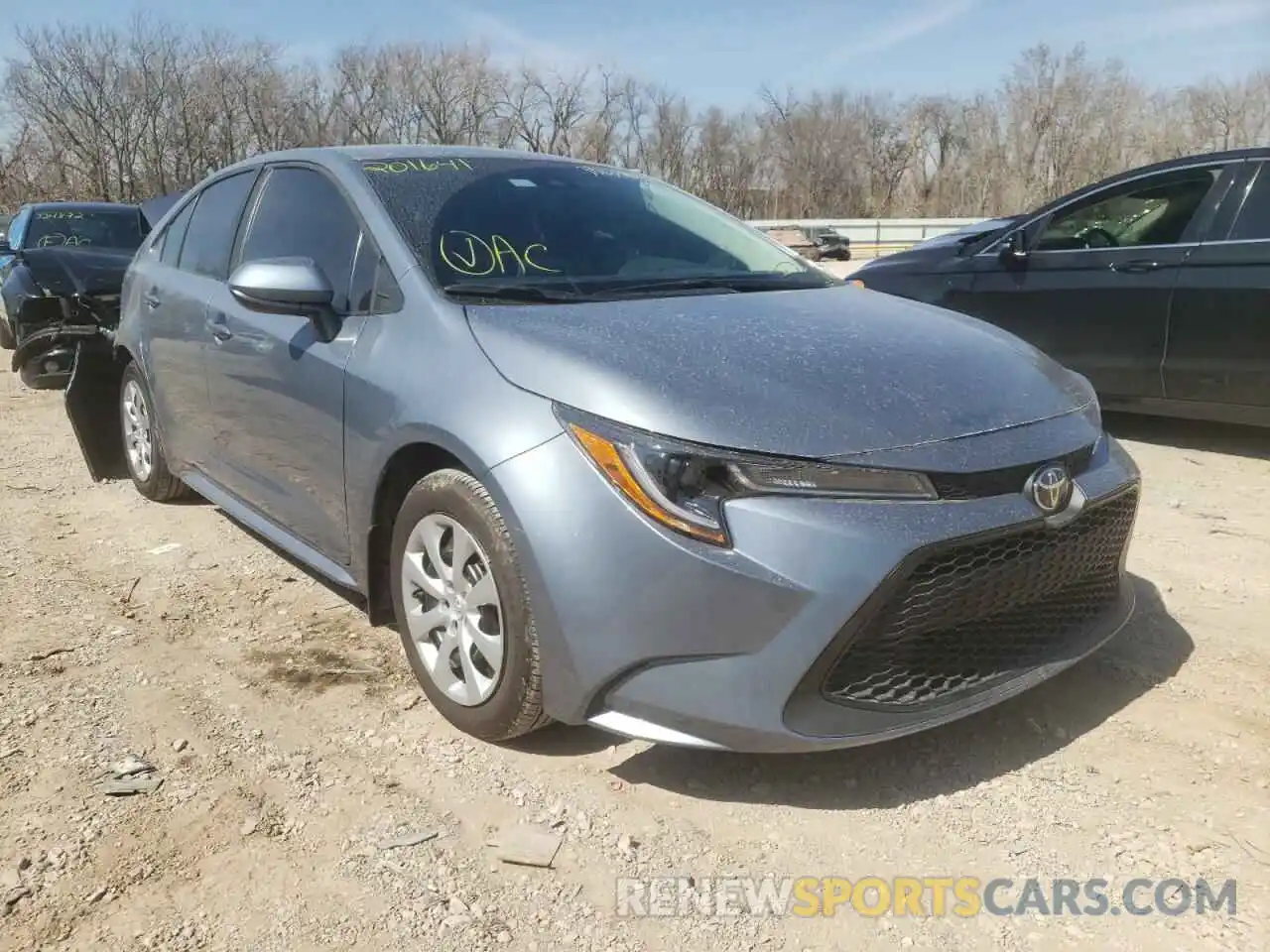 1 Photograph of a damaged car 5YFEPMAE2MP201641 TOYOTA COROLLA 2021