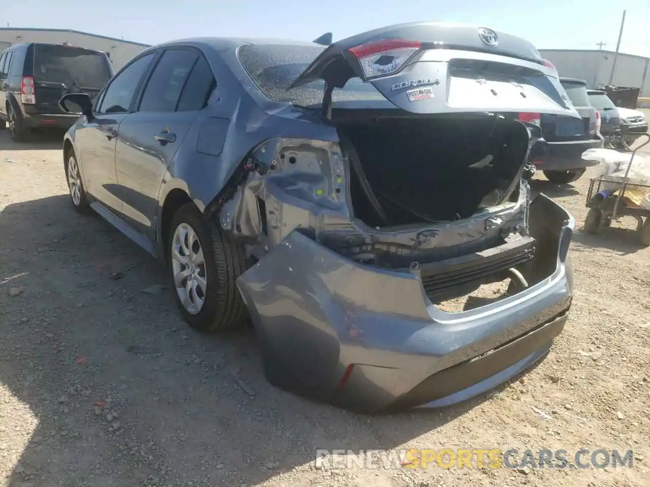 3 Photograph of a damaged car 5YFEPMAE2MP201641 TOYOTA COROLLA 2021