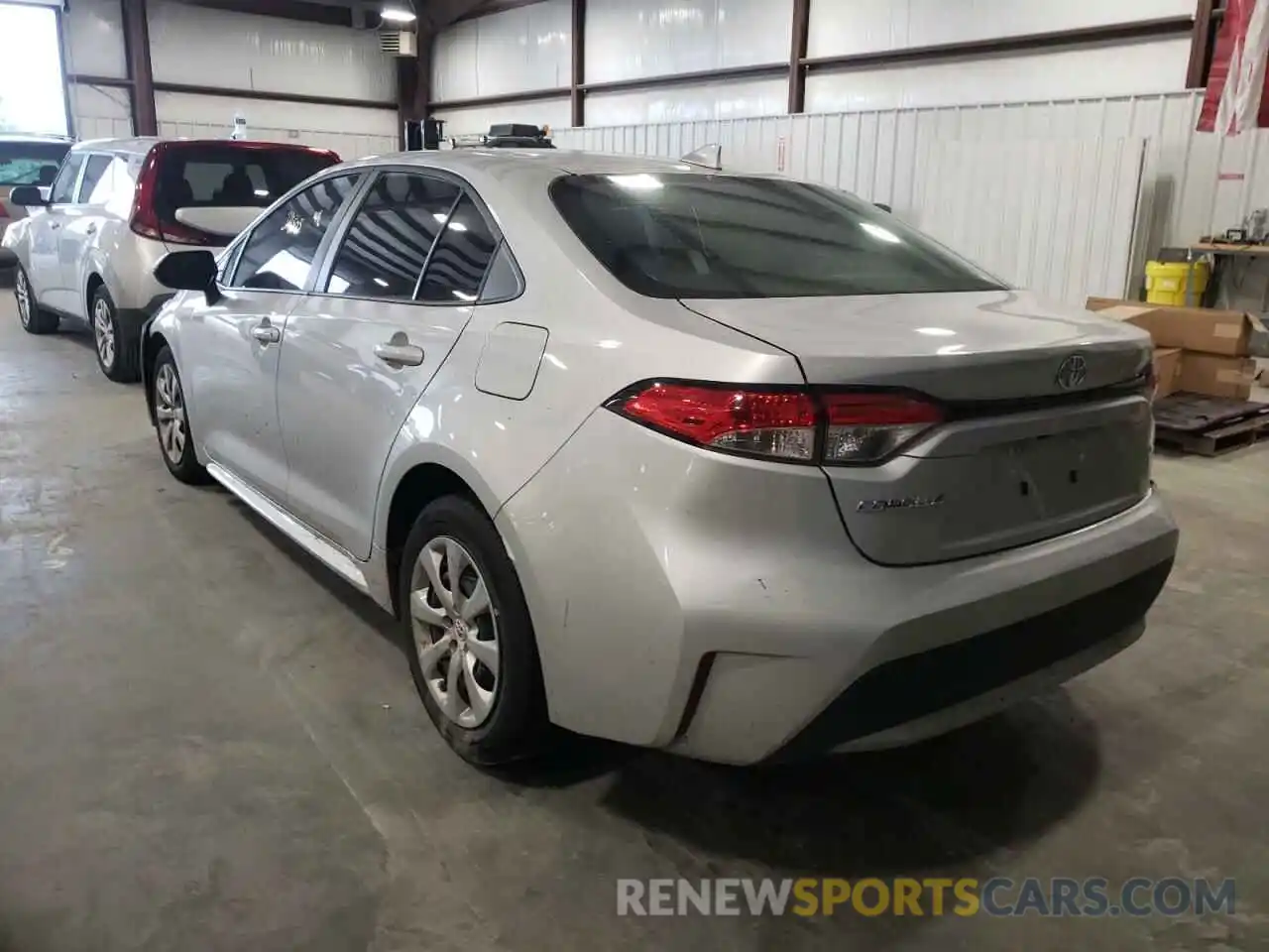 3 Photograph of a damaged car 5YFEPMAE2MP201882 TOYOTA COROLLA 2021