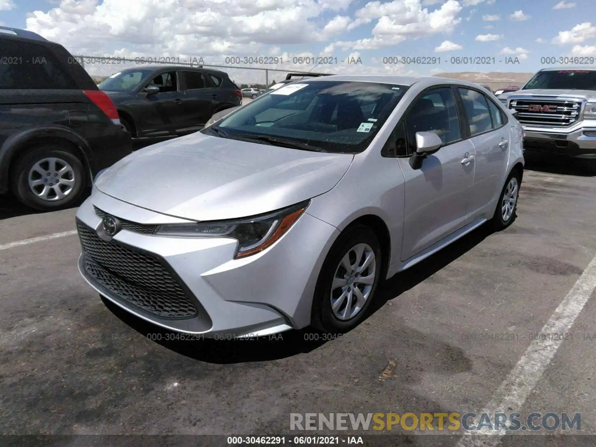 2 Photograph of a damaged car 5YFEPMAE2MP202367 TOYOTA COROLLA 2021