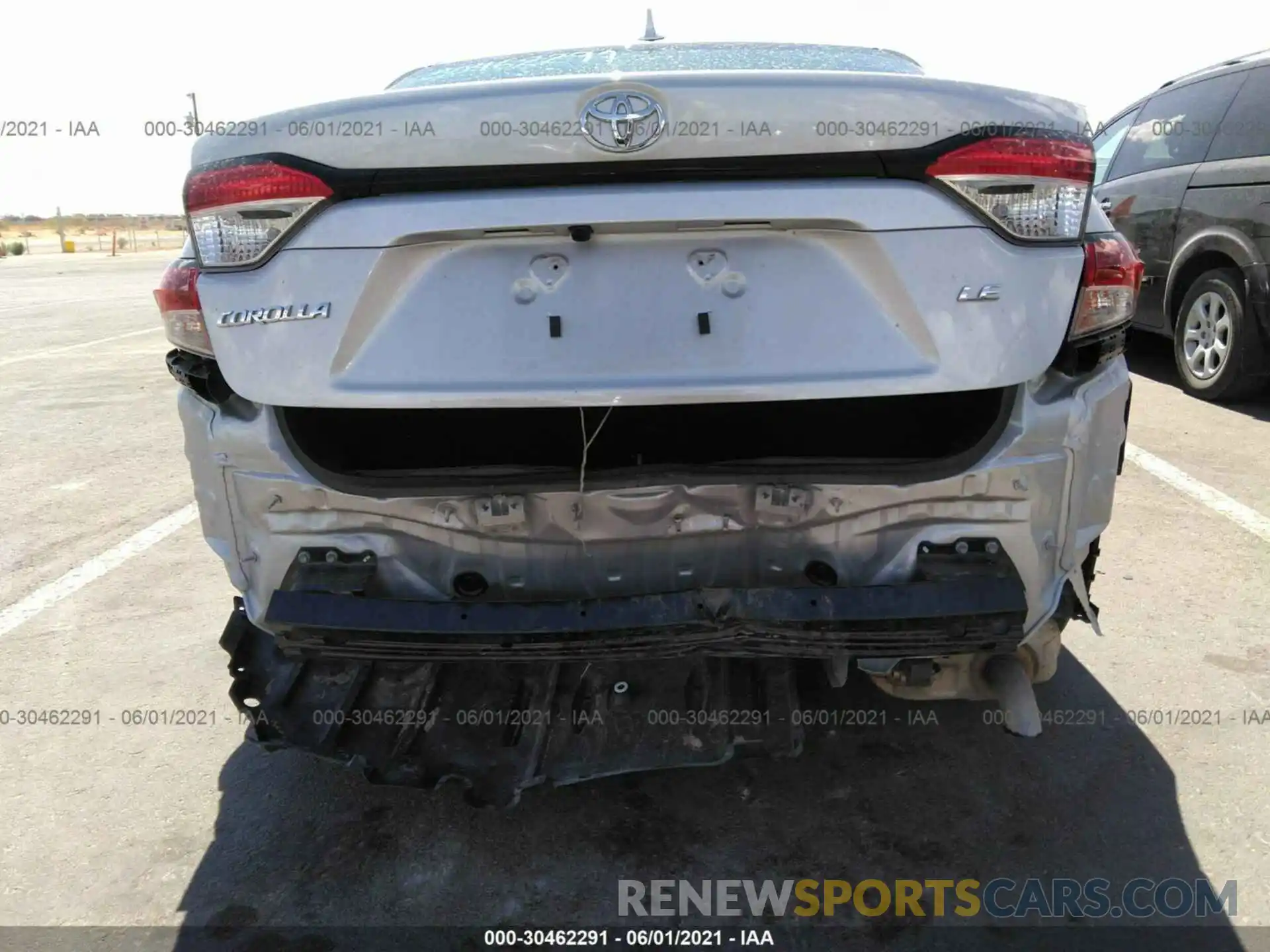 6 Photograph of a damaged car 5YFEPMAE2MP202367 TOYOTA COROLLA 2021