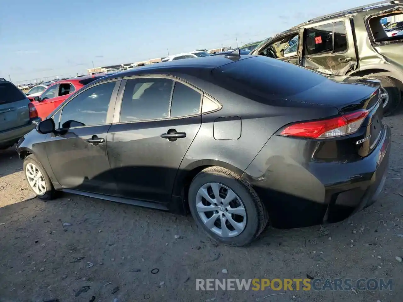 2 Photograph of a damaged car 5YFEPMAE2MP202823 TOYOTA COROLLA 2021