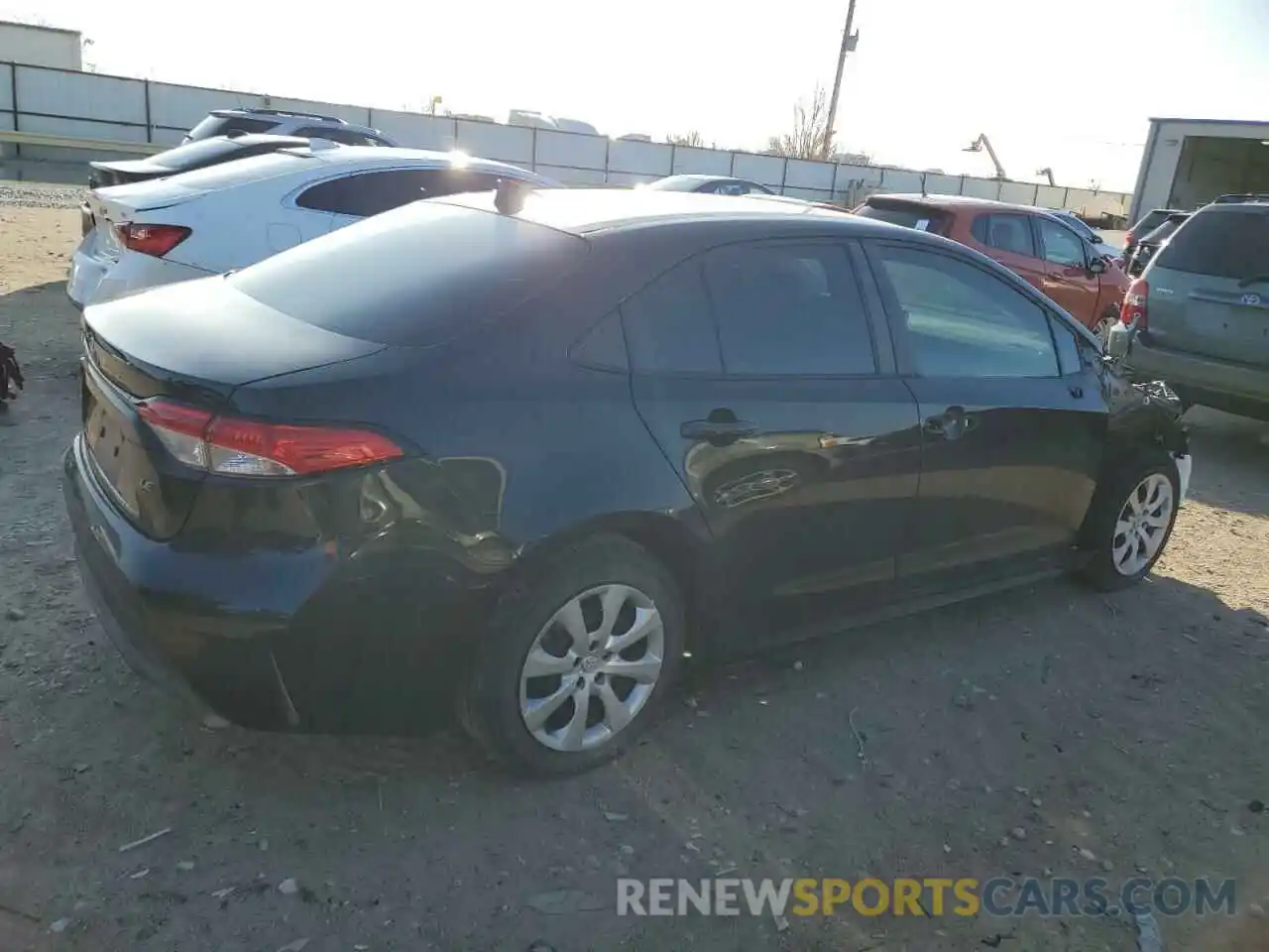 3 Photograph of a damaged car 5YFEPMAE2MP202823 TOYOTA COROLLA 2021