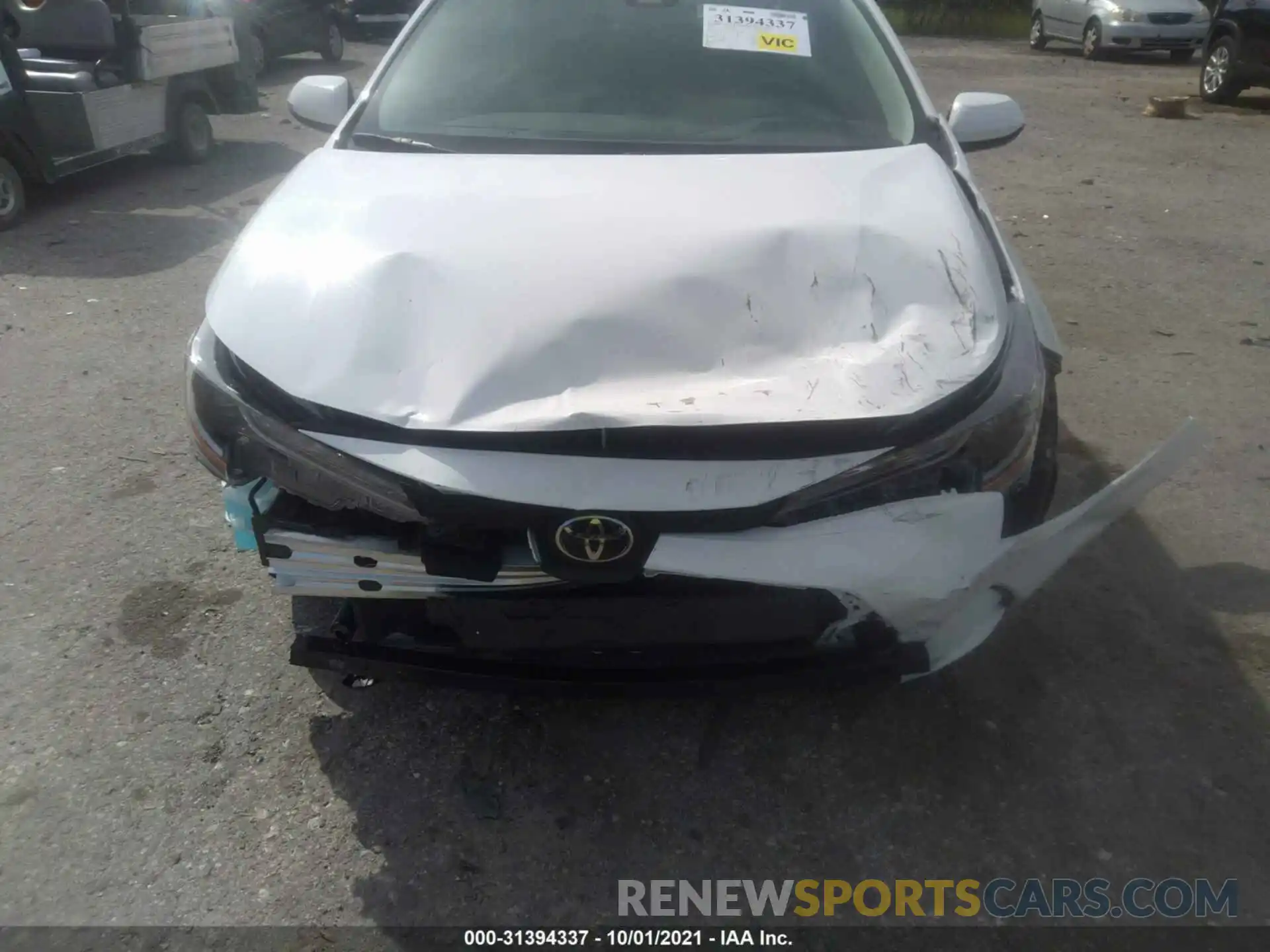 6 Photograph of a damaged car 5YFEPMAE2MP203762 TOYOTA COROLLA 2021