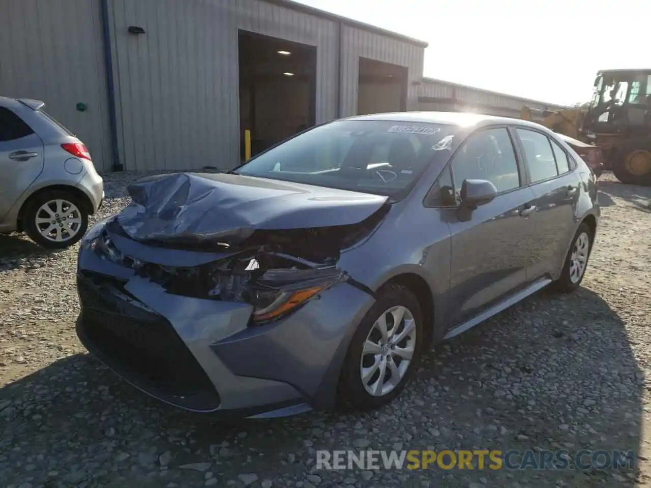 2 Photograph of a damaged car 5YFEPMAE2MP205785 TOYOTA COROLLA 2021