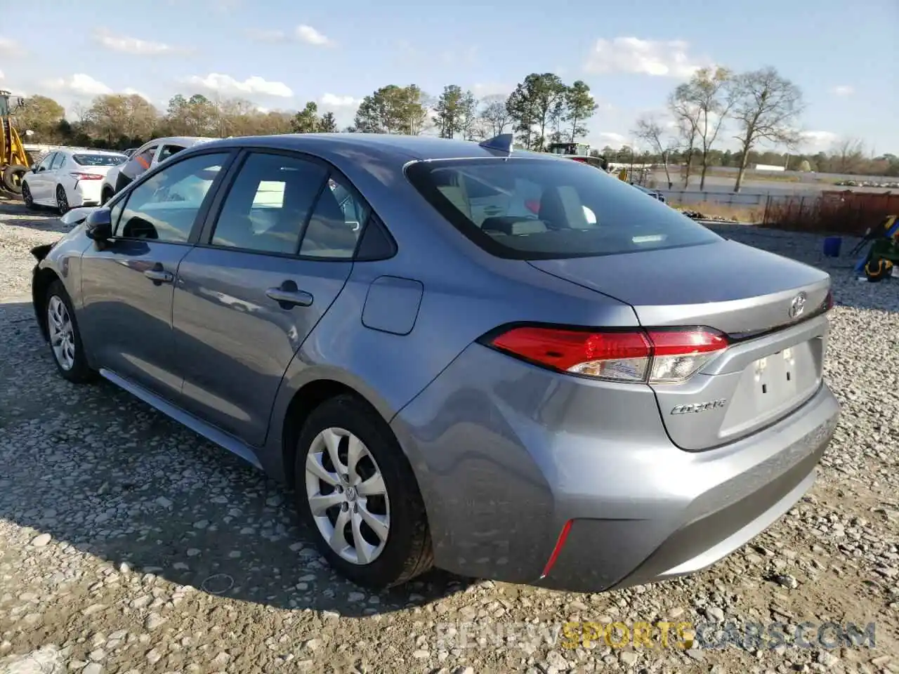 3 Photograph of a damaged car 5YFEPMAE2MP205785 TOYOTA COROLLA 2021