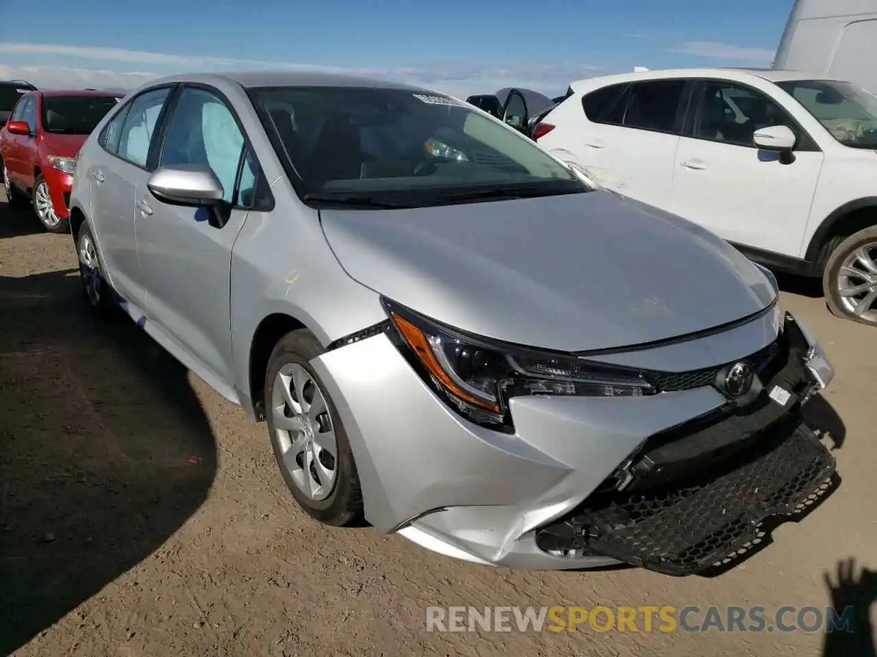 1 Photograph of a damaged car 5YFEPMAE2MP206435 TOYOTA COROLLA 2021