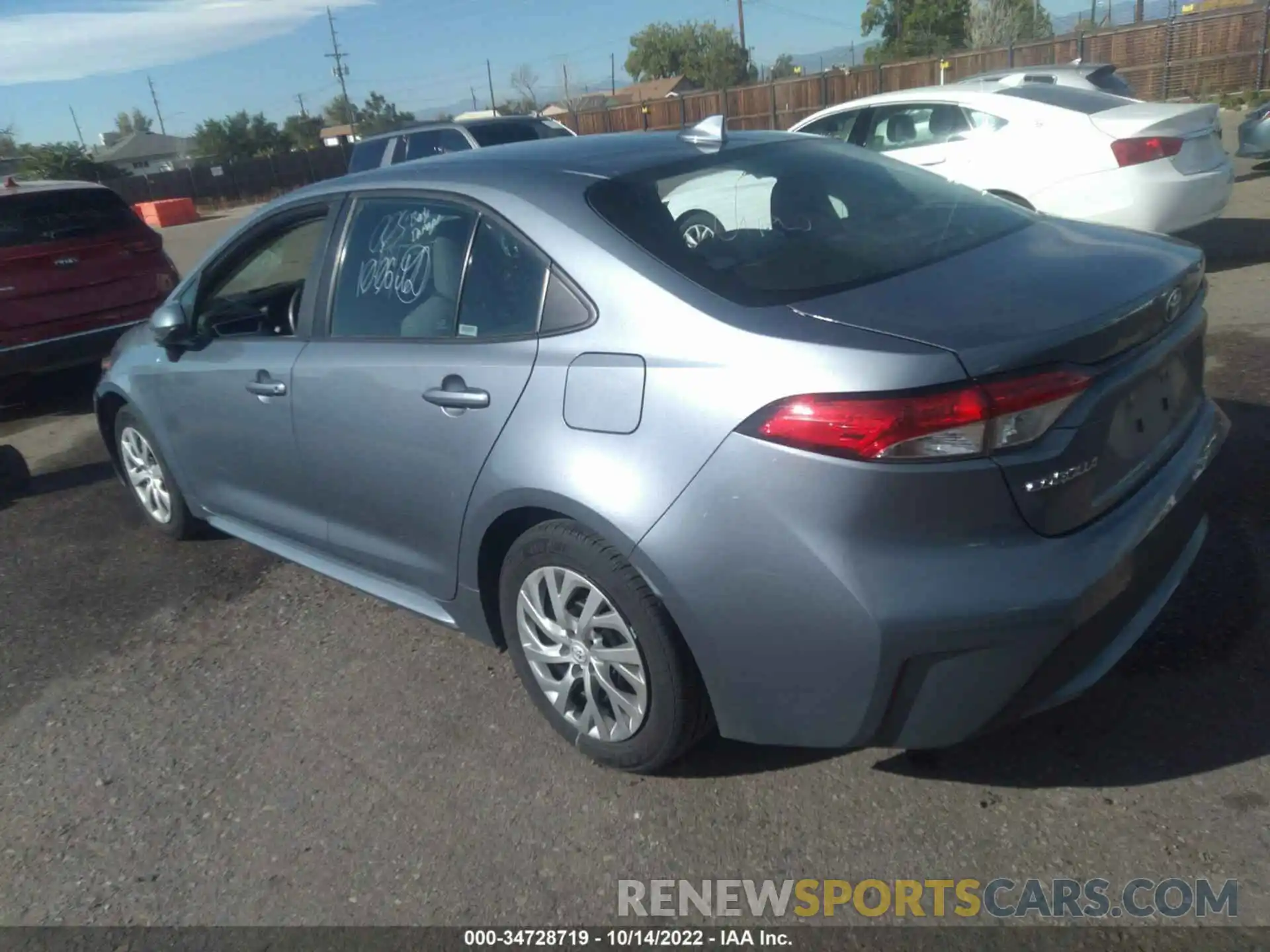 3 Photograph of a damaged car 5YFEPMAE2MP206712 TOYOTA COROLLA 2021