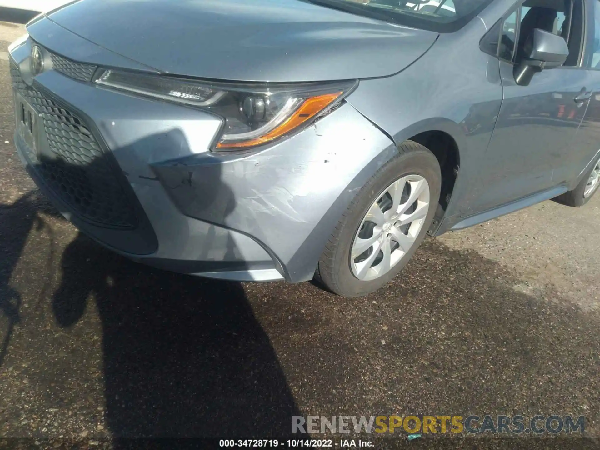 6 Photograph of a damaged car 5YFEPMAE2MP206712 TOYOTA COROLLA 2021