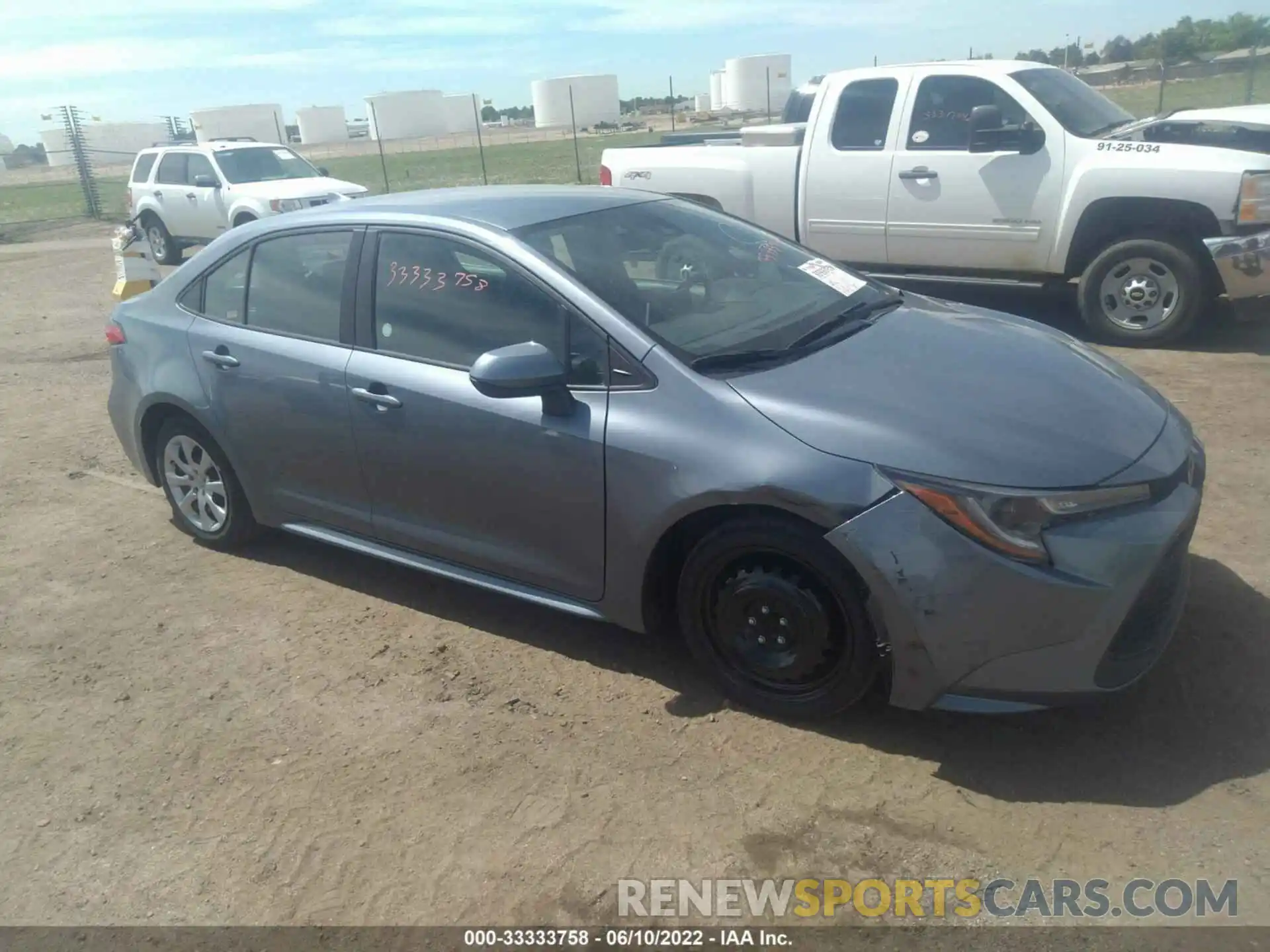 1 Photograph of a damaged car 5YFEPMAE2MP207052 TOYOTA COROLLA 2021