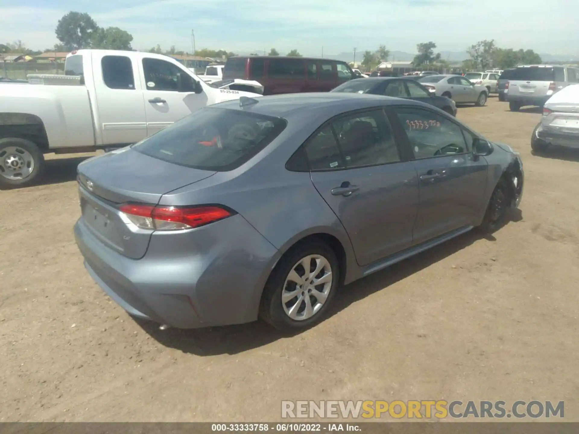 4 Photograph of a damaged car 5YFEPMAE2MP207052 TOYOTA COROLLA 2021