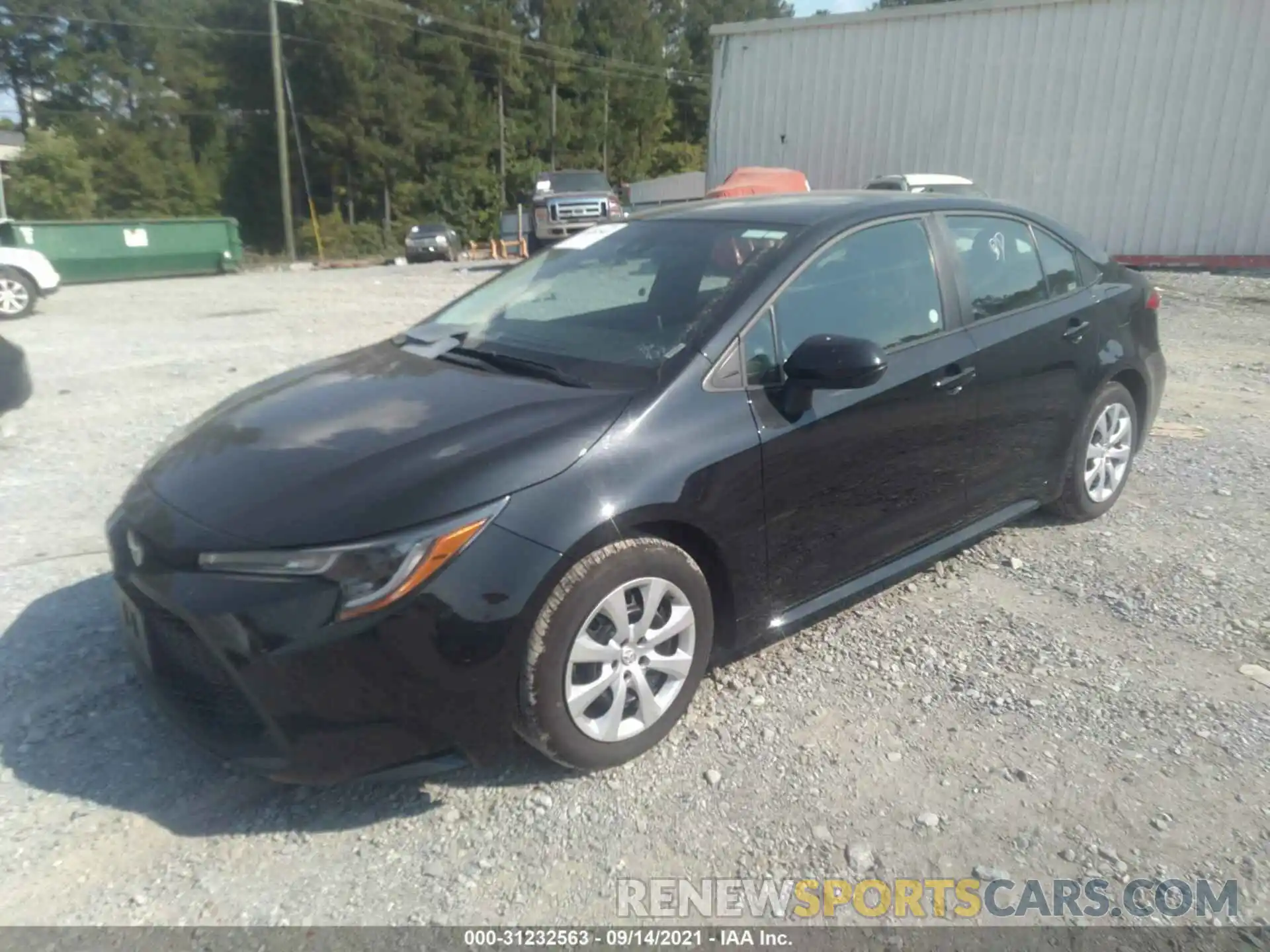 2 Photograph of a damaged car 5YFEPMAE2MP207665 TOYOTA COROLLA 2021